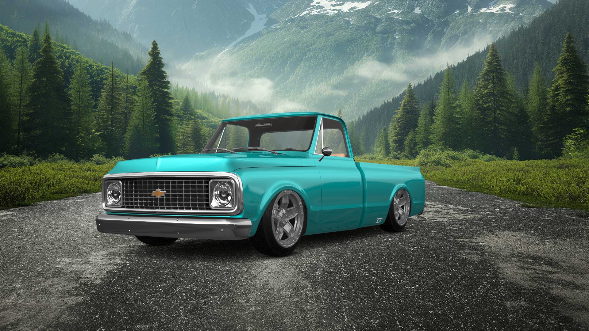 Chevrolet C-10 Cheyenne 2 Door pickup truck 1972 Images
