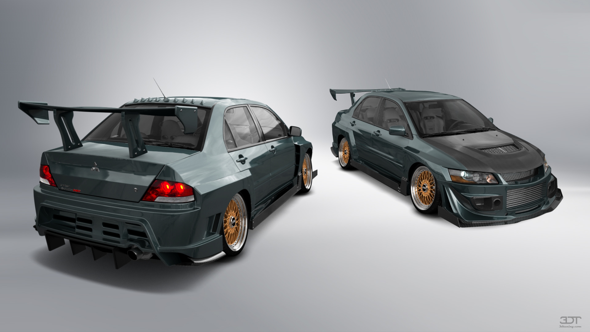 Mitsubishi Lancer Evo IX 4 Door Saloon 2005 tuning