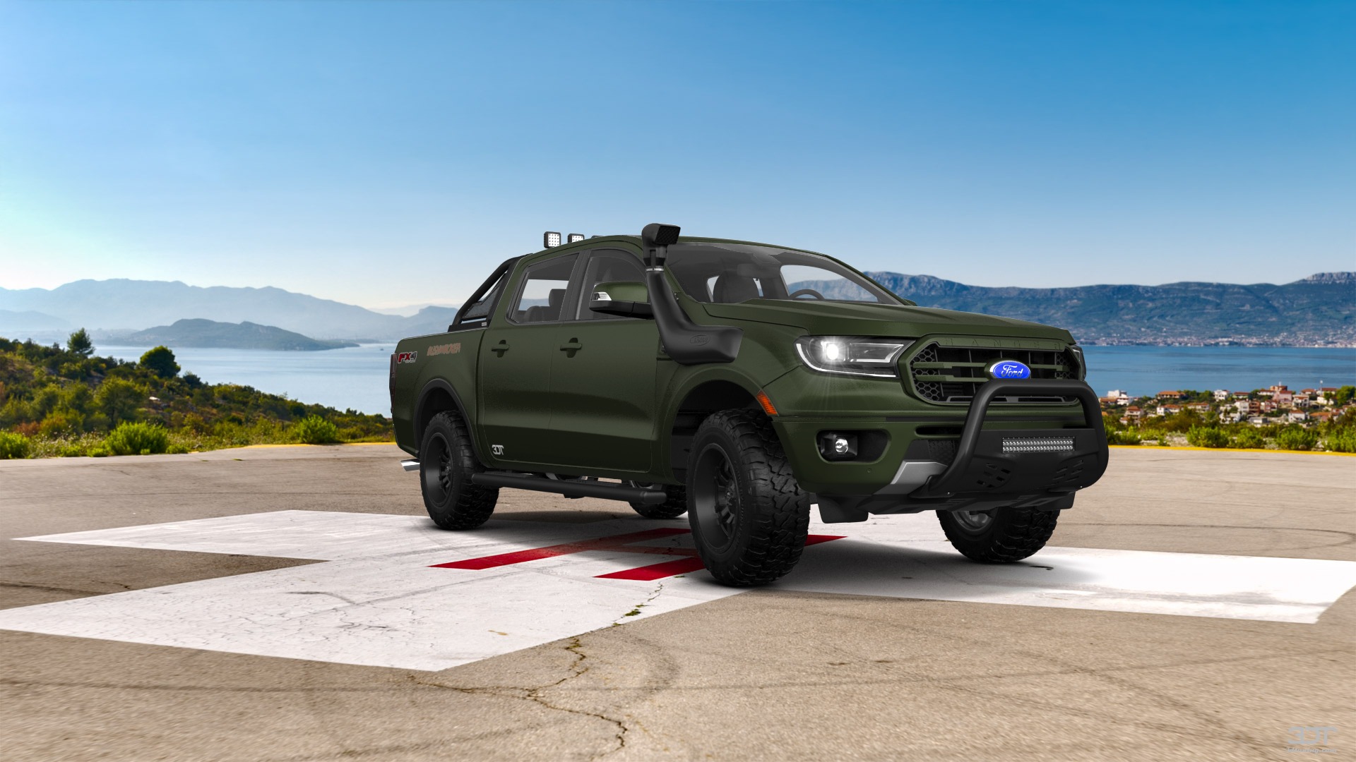 Ford Ranger 4 Door pickup truck 2019 Images