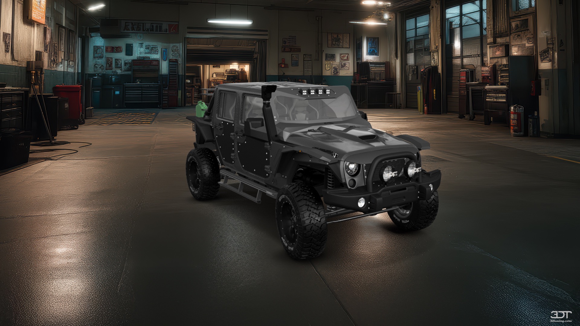 Jeep Wrangler Unlimited JK Rubicon Recon 4 Door SUV 2017 tuning