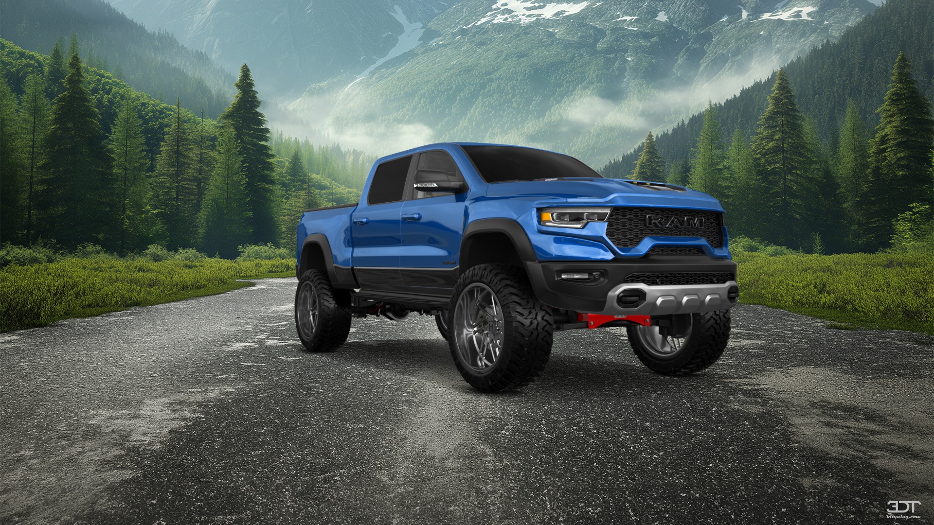 Dodge Ram 1500 TRX 4 Door pickup truck 2021