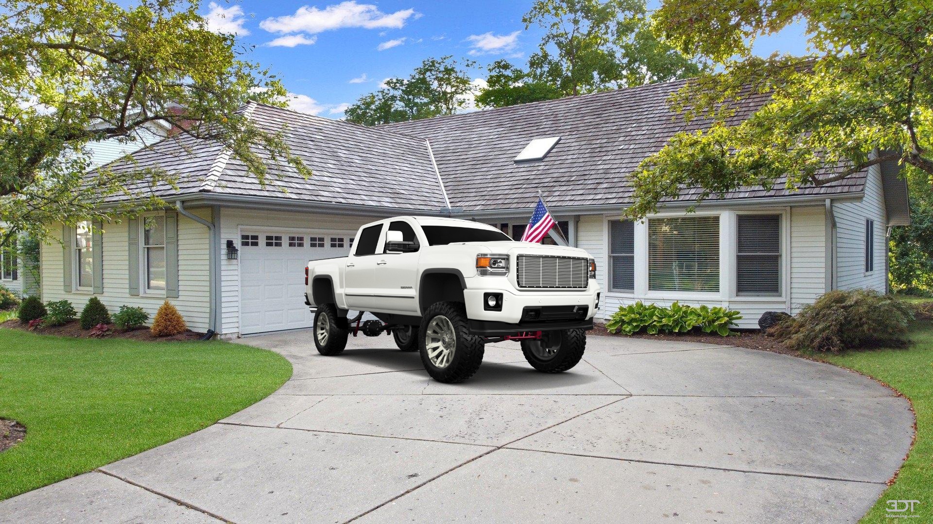 GMC Sierra 4 Door pickup truck 2014 tuning