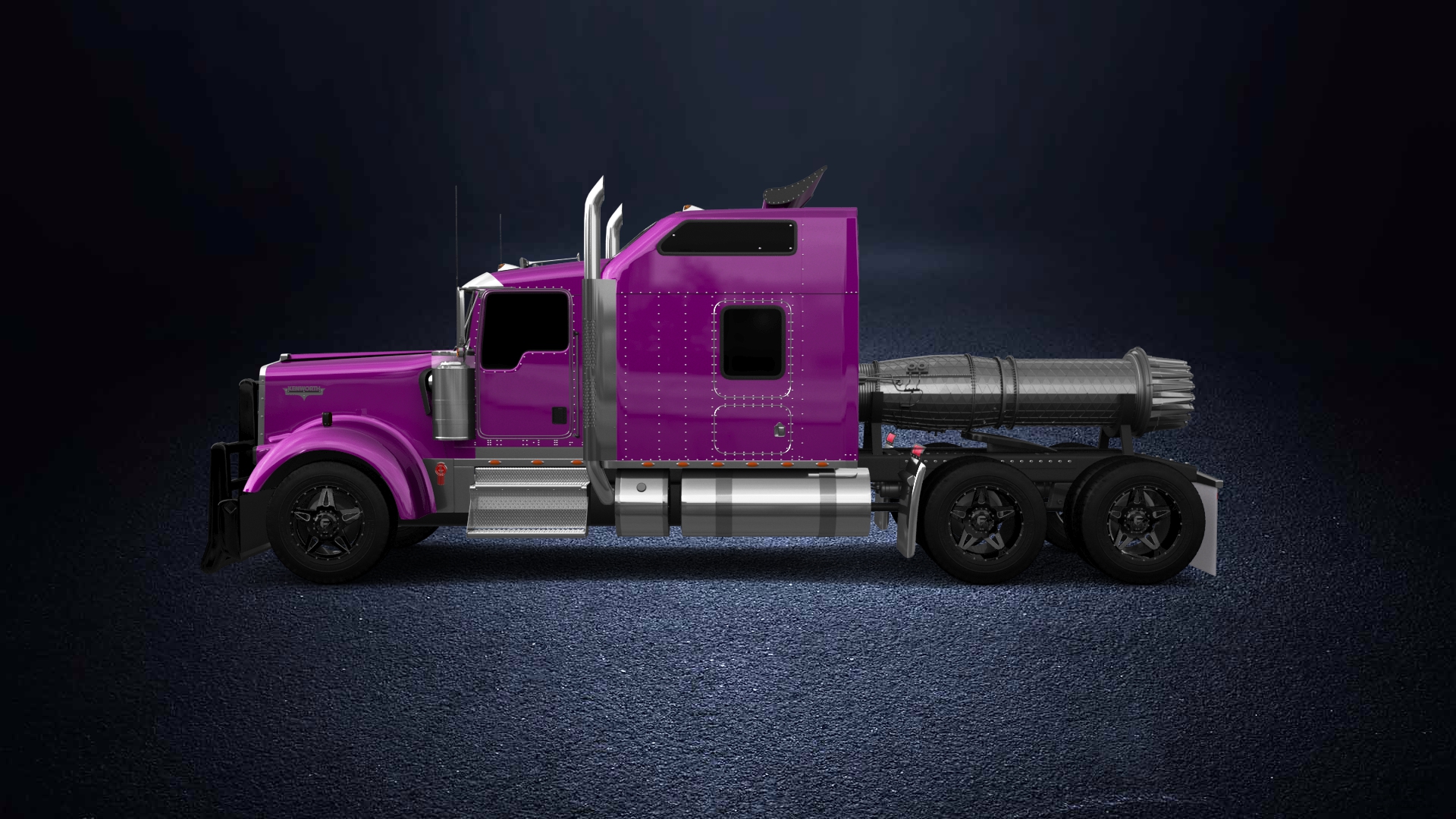 Kenworth W900 Sleeper Cab Truck 2015