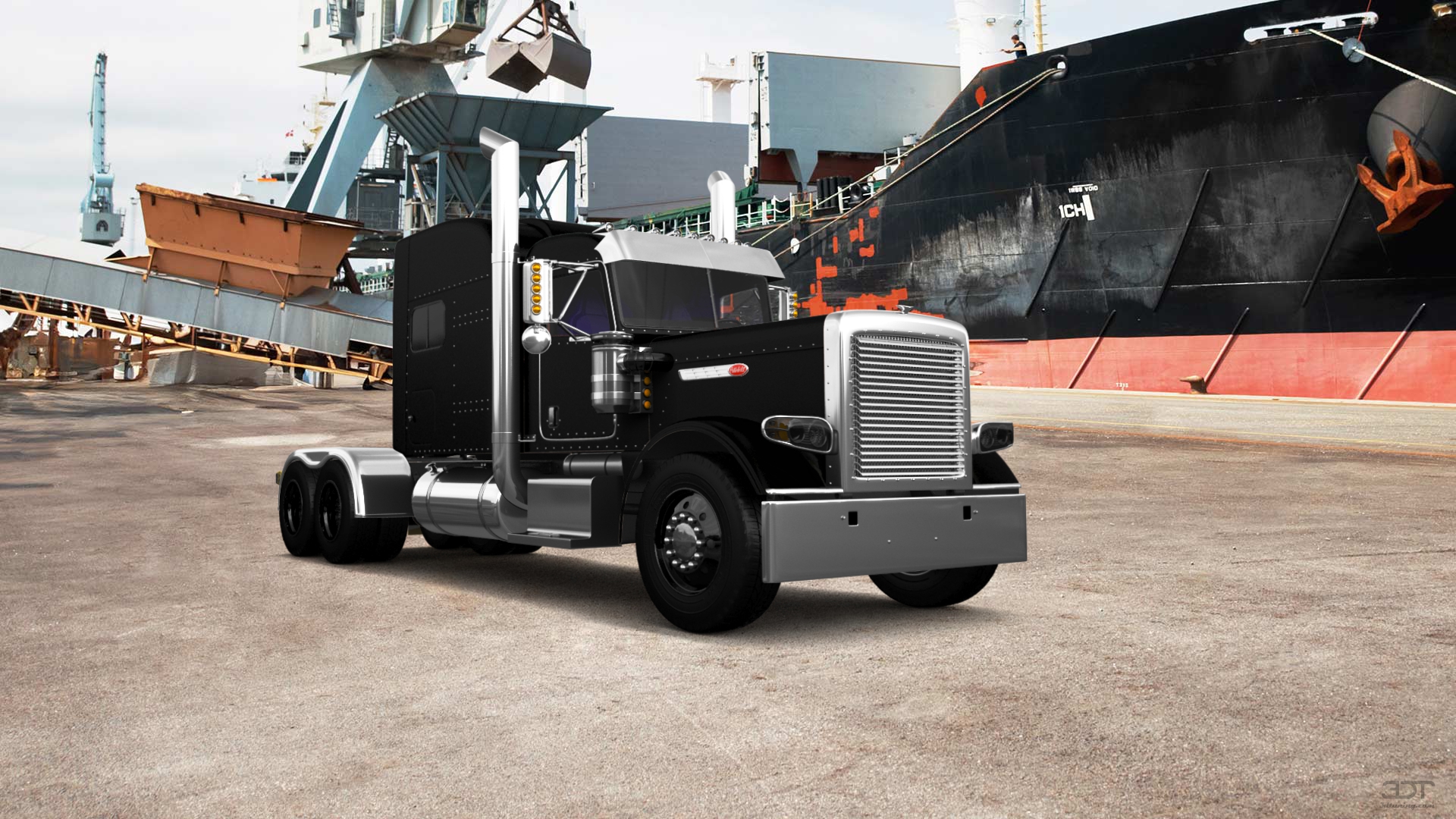 Peterbilt 389 Sleeper Cab Truck 2016 tuning