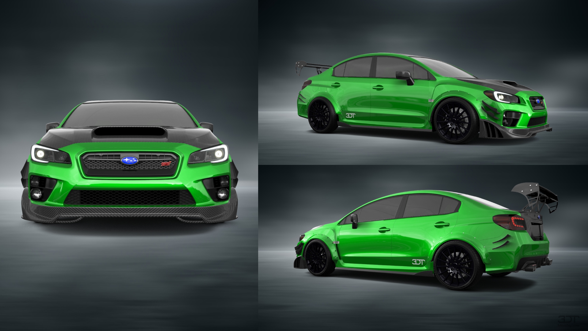 Subaru Impreza WRX STI 4 Door Saloon 2015 tuning