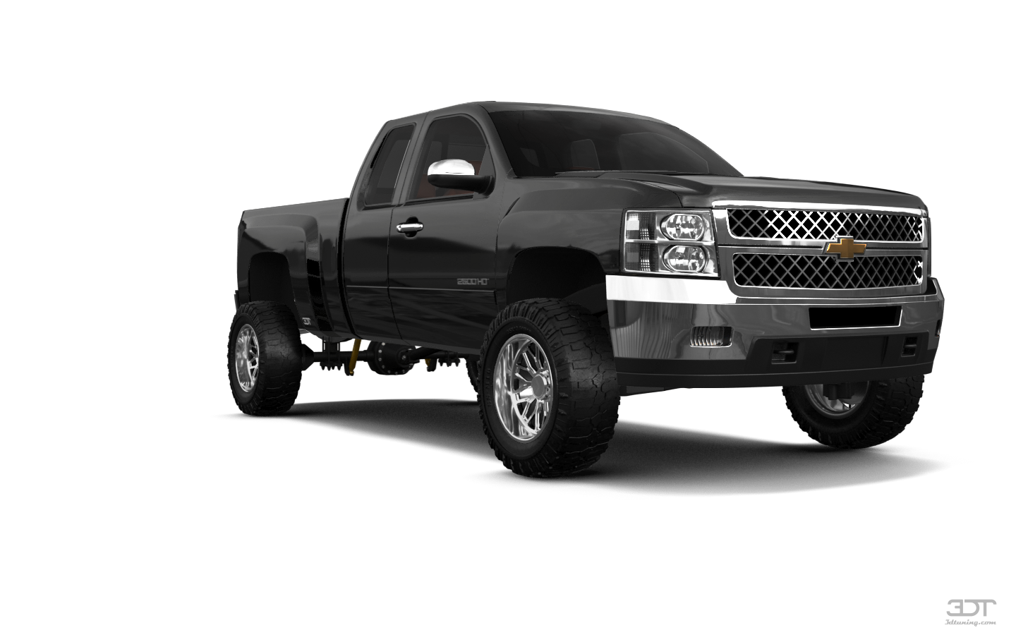 Chevrolet Silverado 2500 HD Extended Cab Pickup Truck 2007