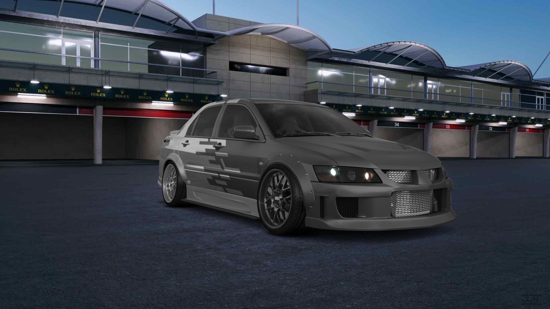 Mitsubishi Lancer Evo IX 4 Door Saloon 2005 tuning