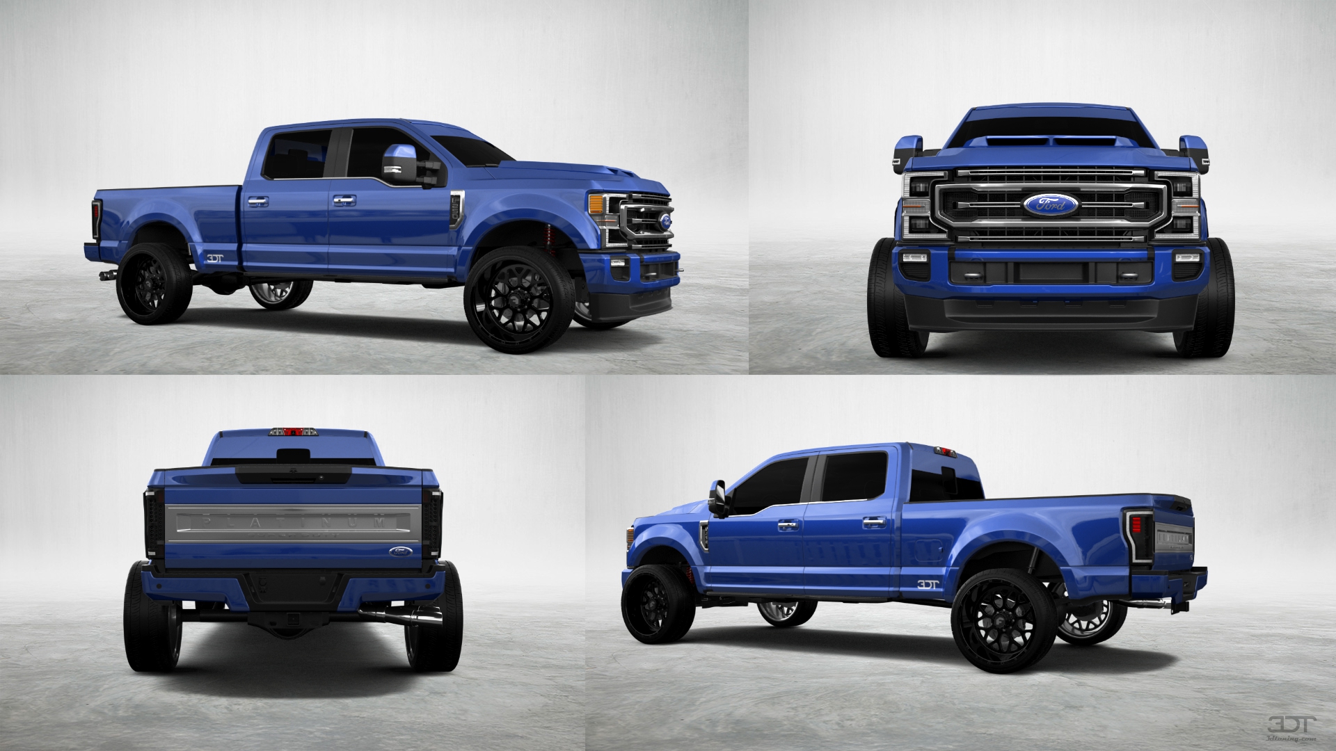 Ford F-250 4 Door pickup truck 2021 tuning