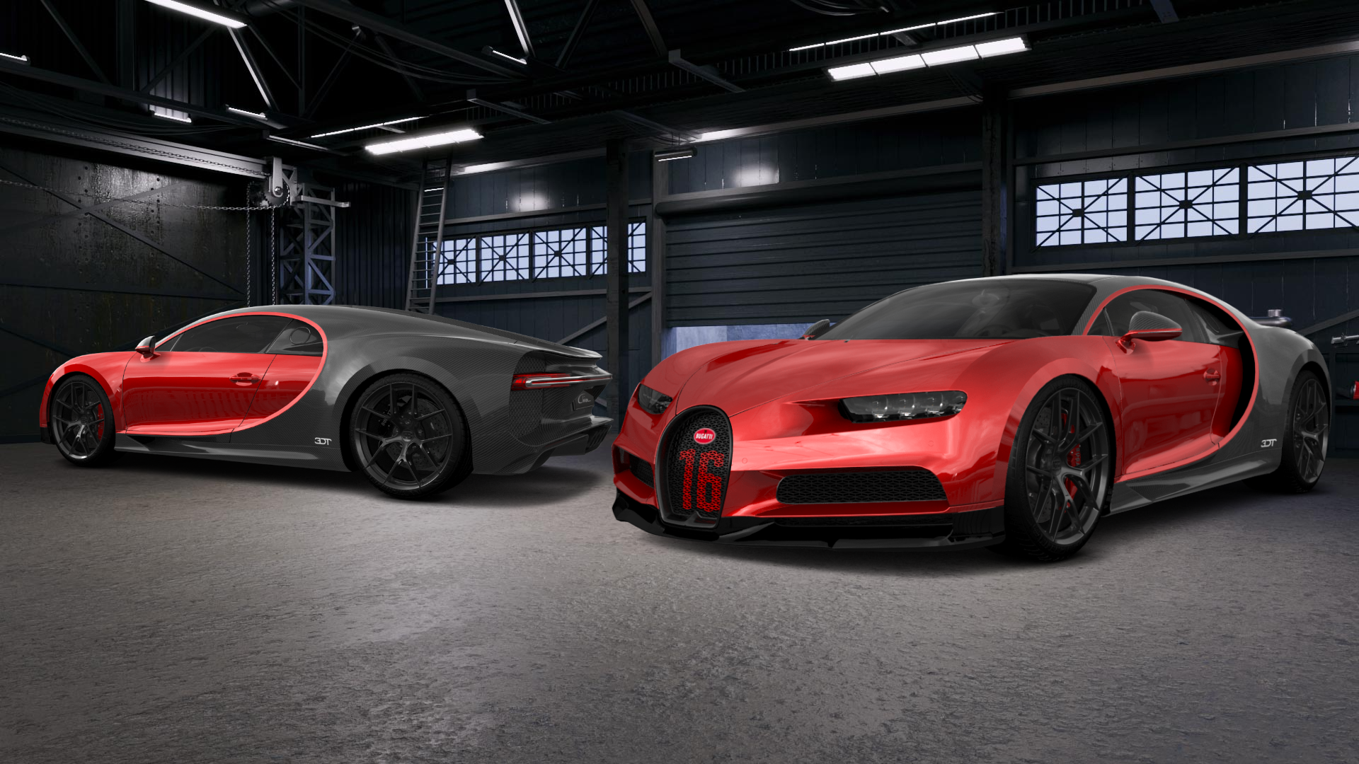 Bugatti Chiron 2 Door Coupe 2016 tuning