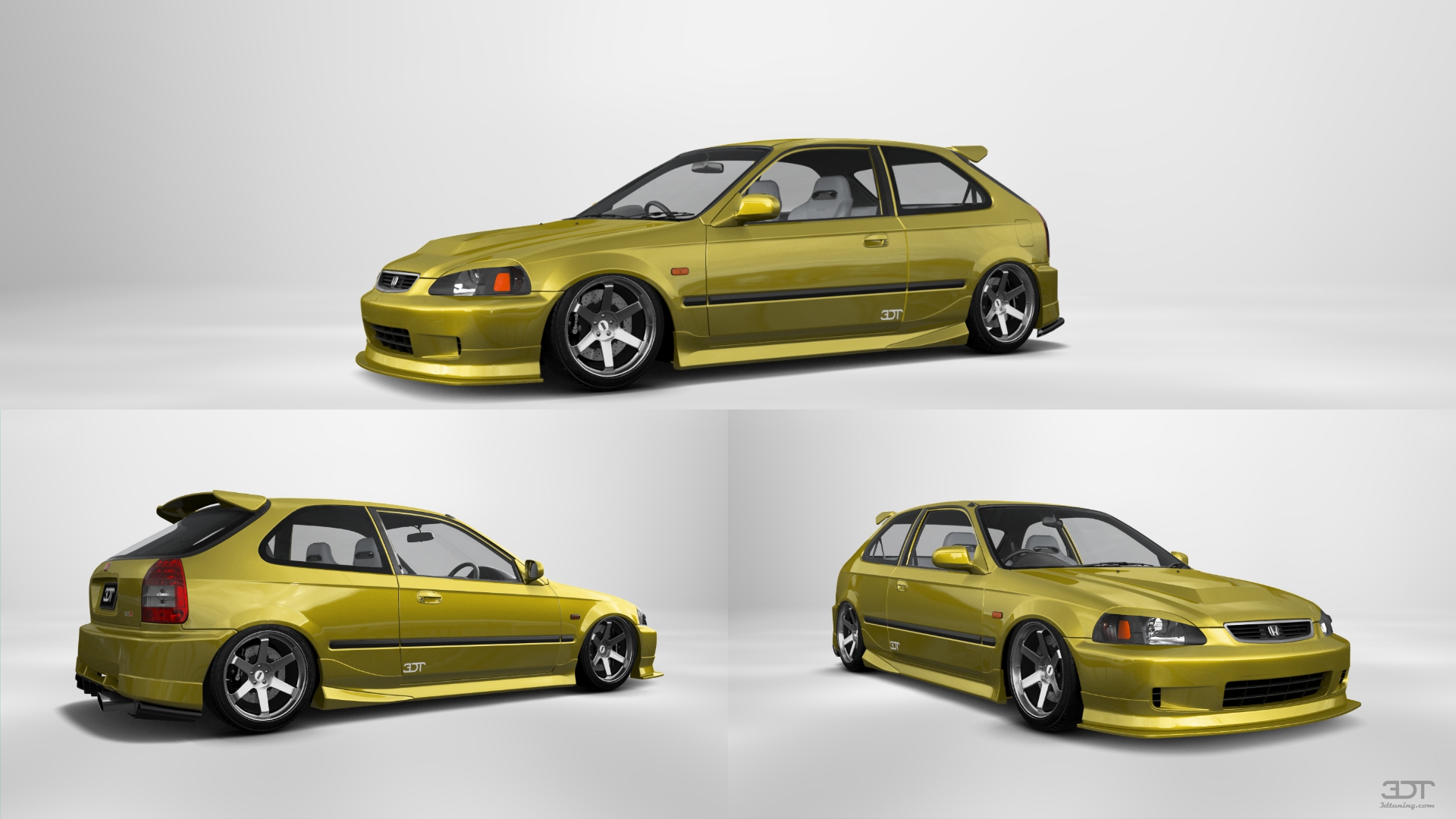 Honda Civic 3 Door Hatchback 1997 tuning