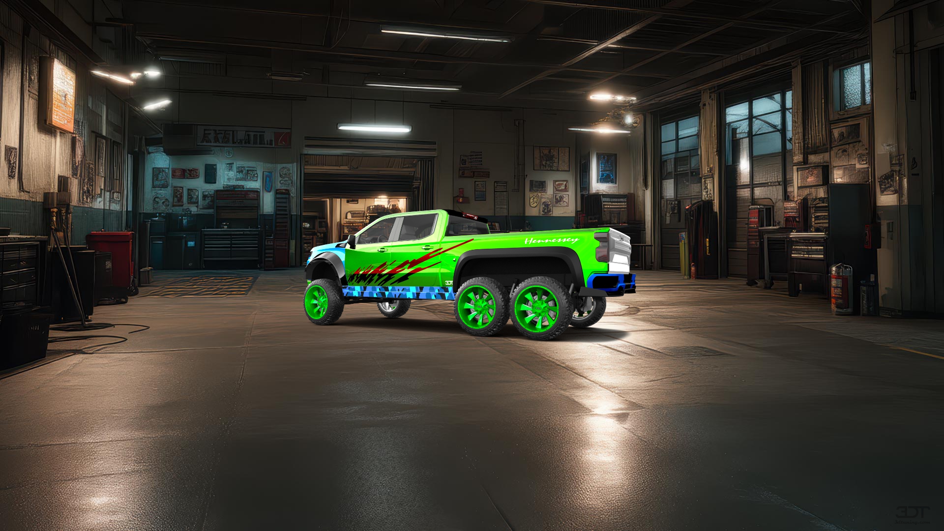 Chevrolet Silverado Hennessey Goliath 6X6 Truck 2020 tuning