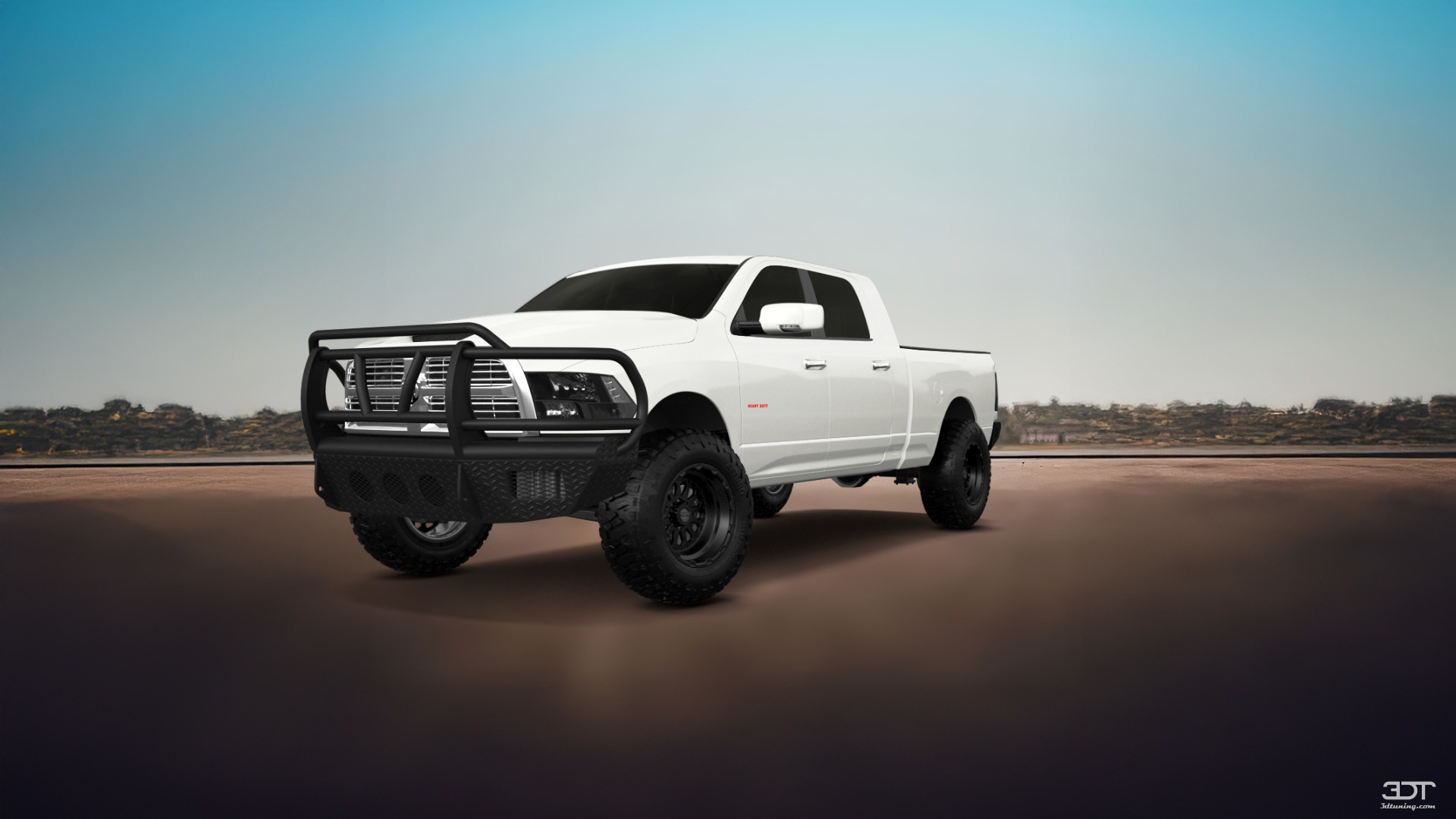 Dodge Ram 2500 Mega Cab 6.4 ft box 4 Door pickup truck 2010 tuning