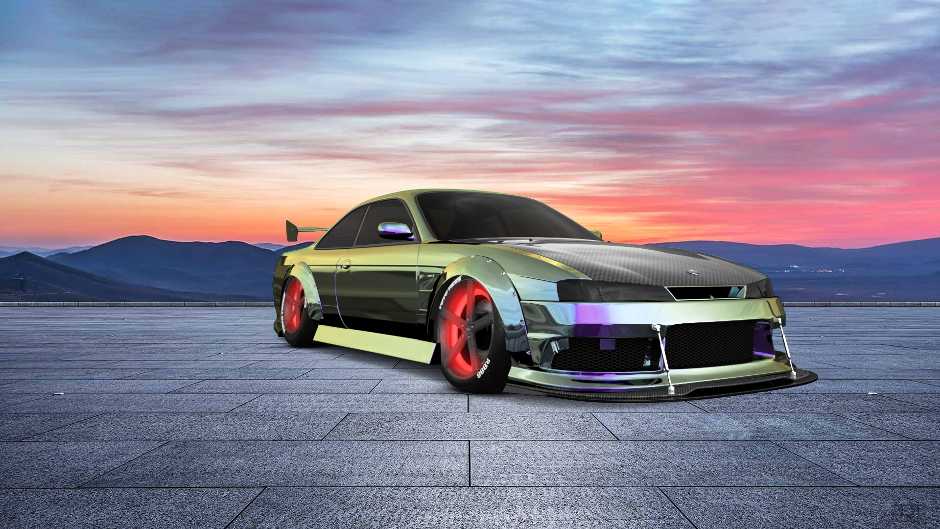 Nissan Silvia S14 2 Door Coupe 1995 tuning