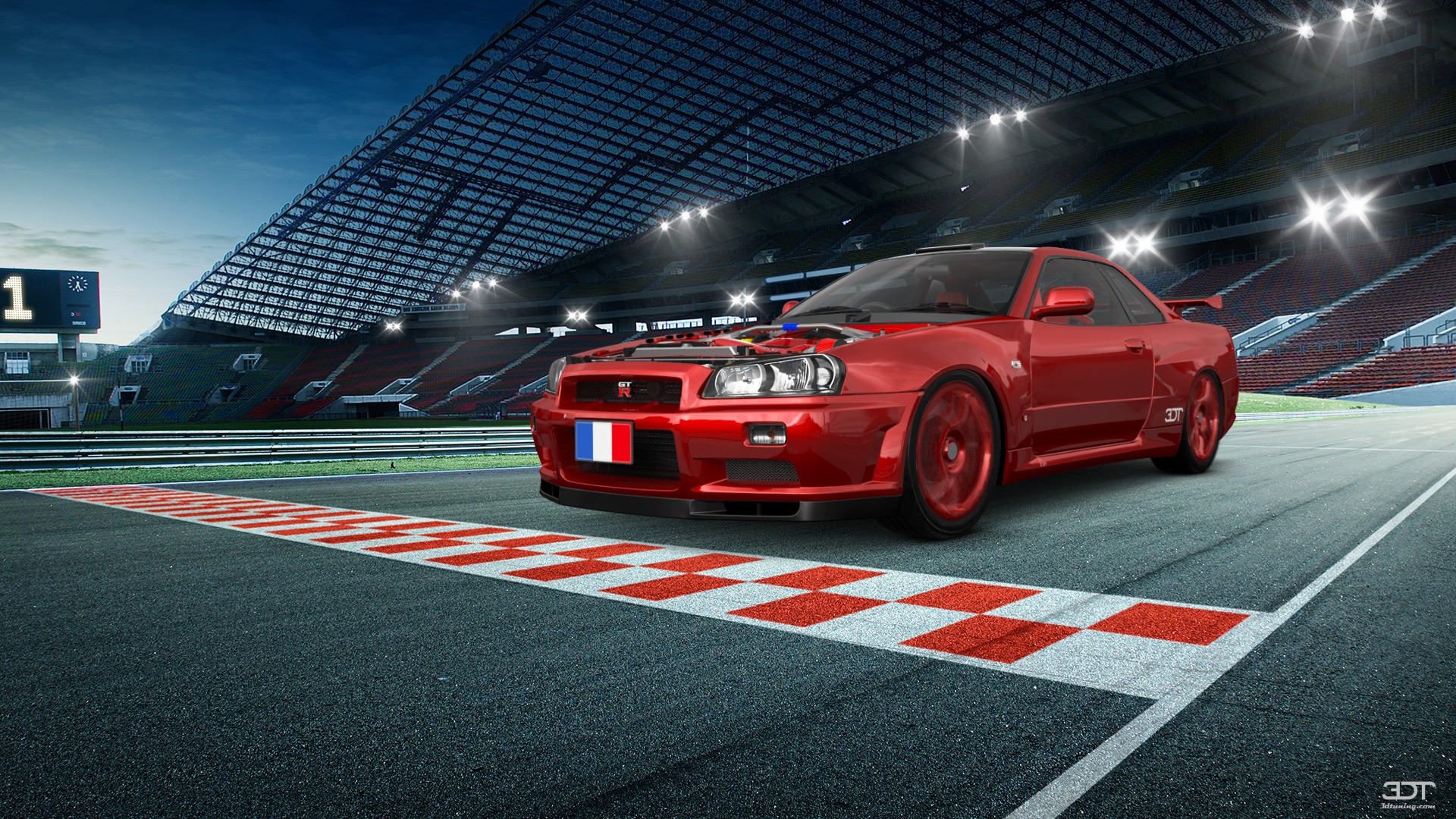 Tuning Nissan Skyline GT-R 2 Door Coupe 2000