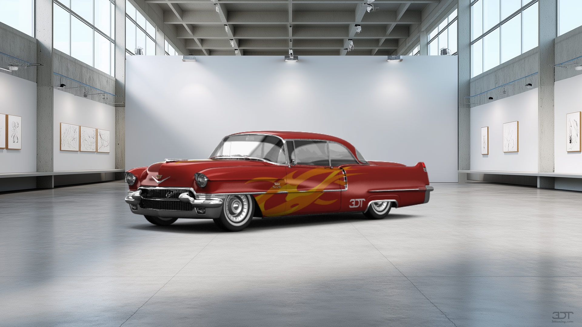 Cadillac De Ville Coupe 1956 tuning