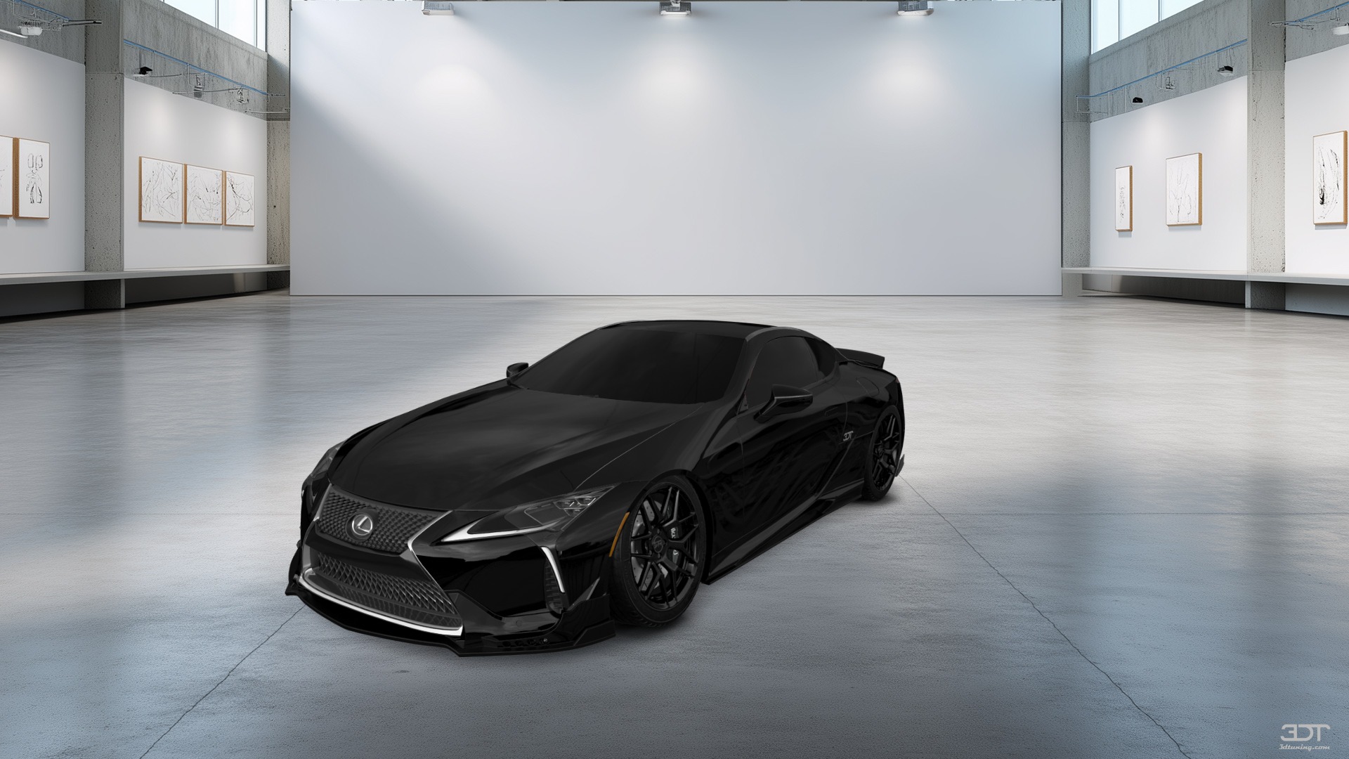 Lexus LC500 2 door fastback coupe 2017 tuning