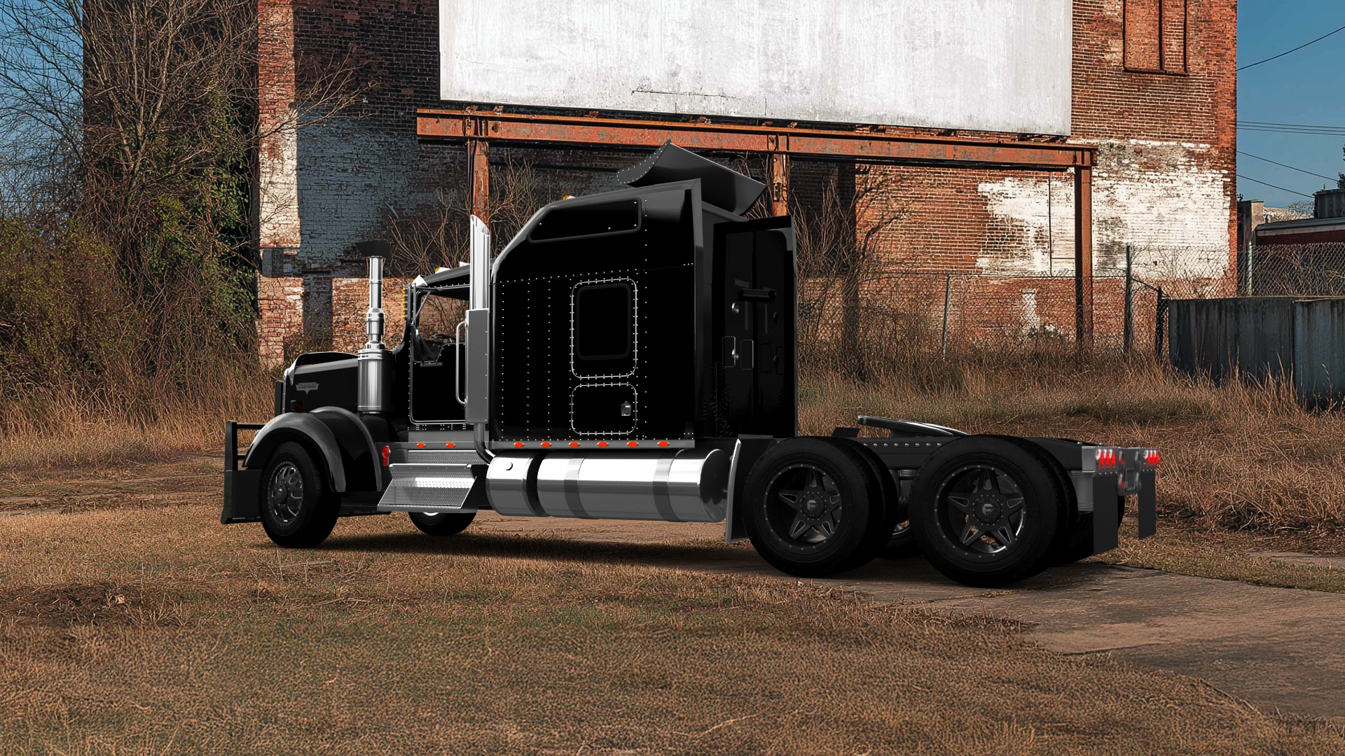 Kenworth W900 Sleeper Cab Truck 2015 tuning