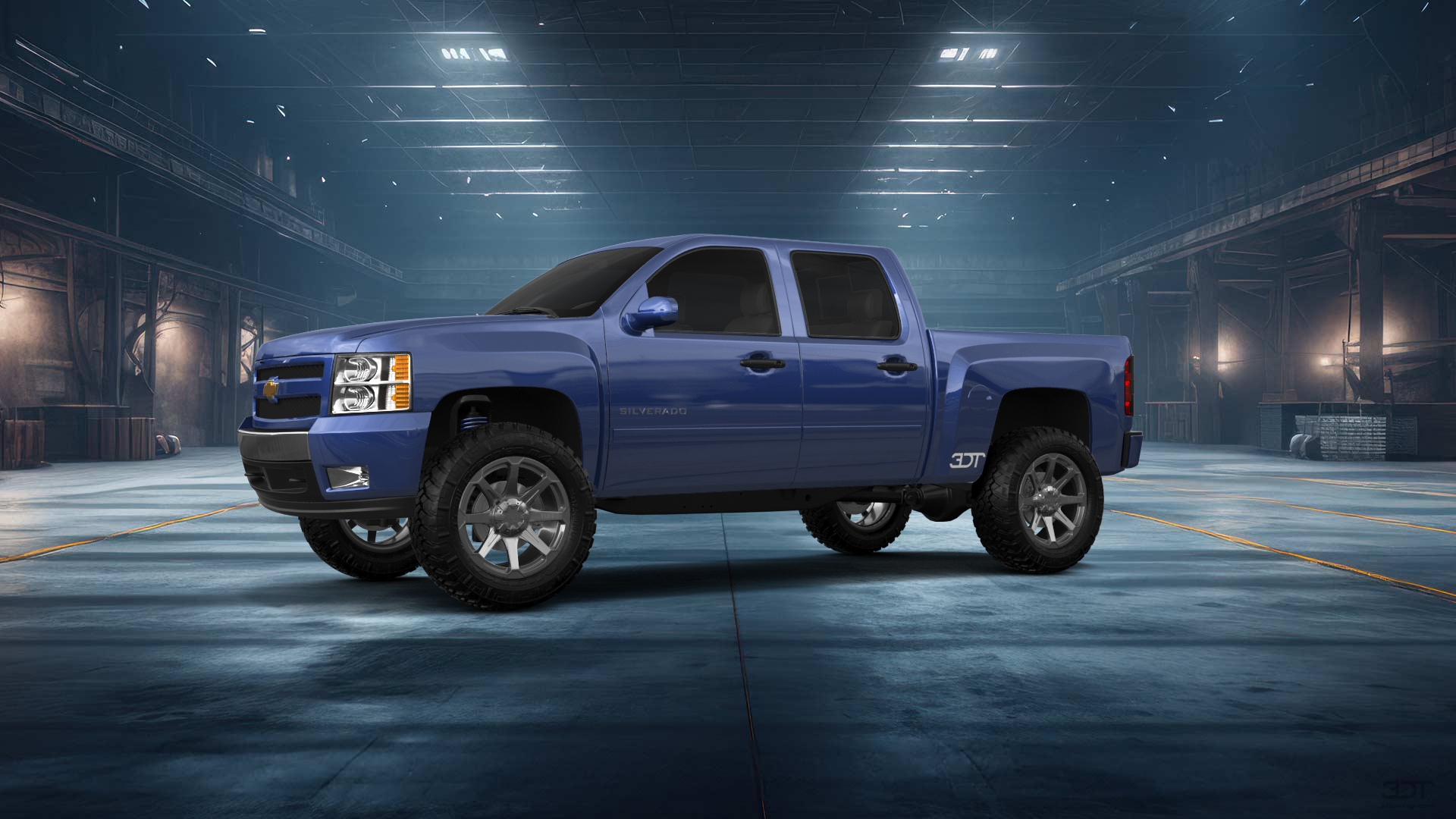 Chevrolet Silverado 1500 Crew Cab 4 Door pickup truck 2007 tuning