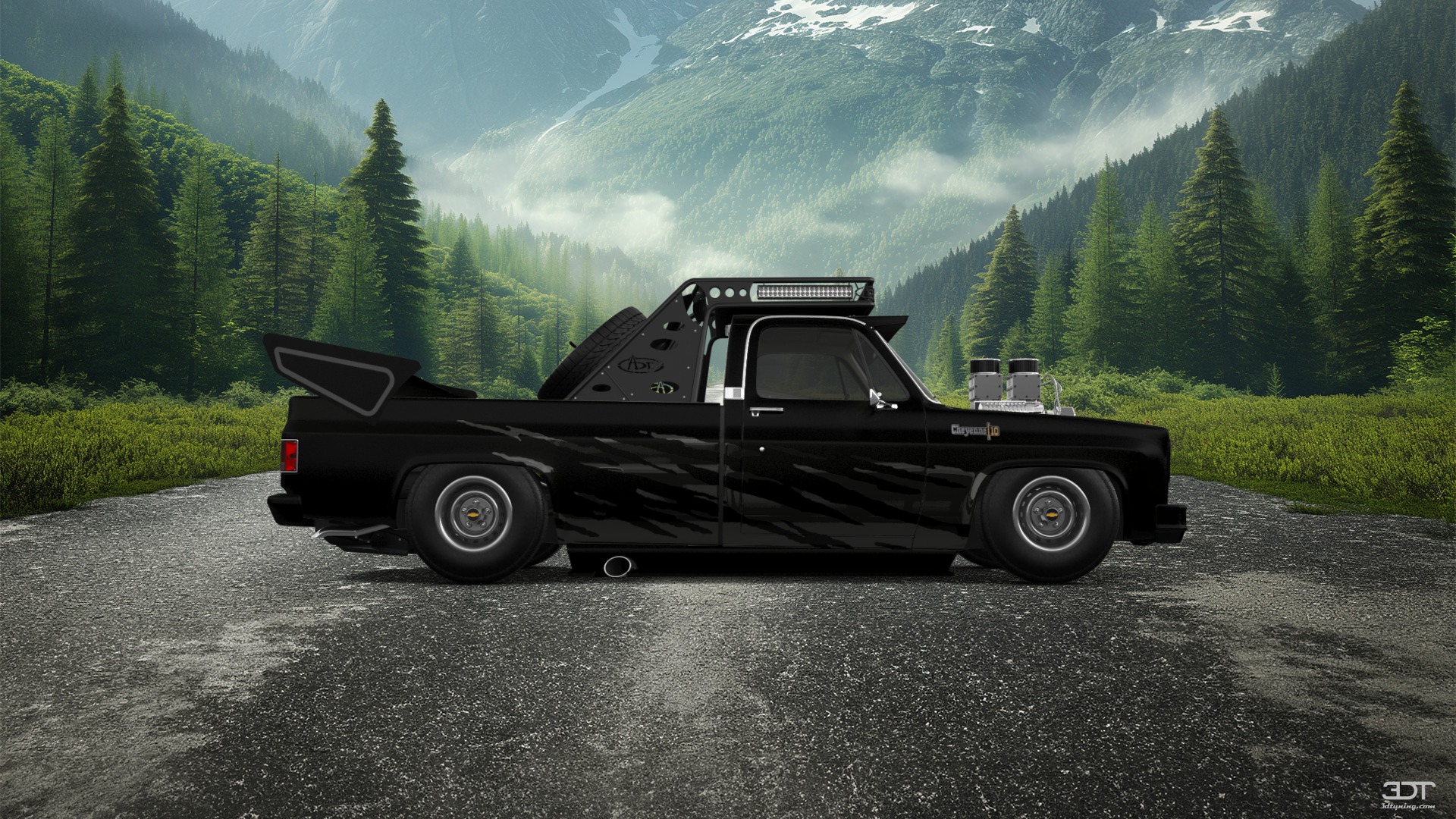 Chevrolet Silverado C-10 2 Door pickup truck 1973