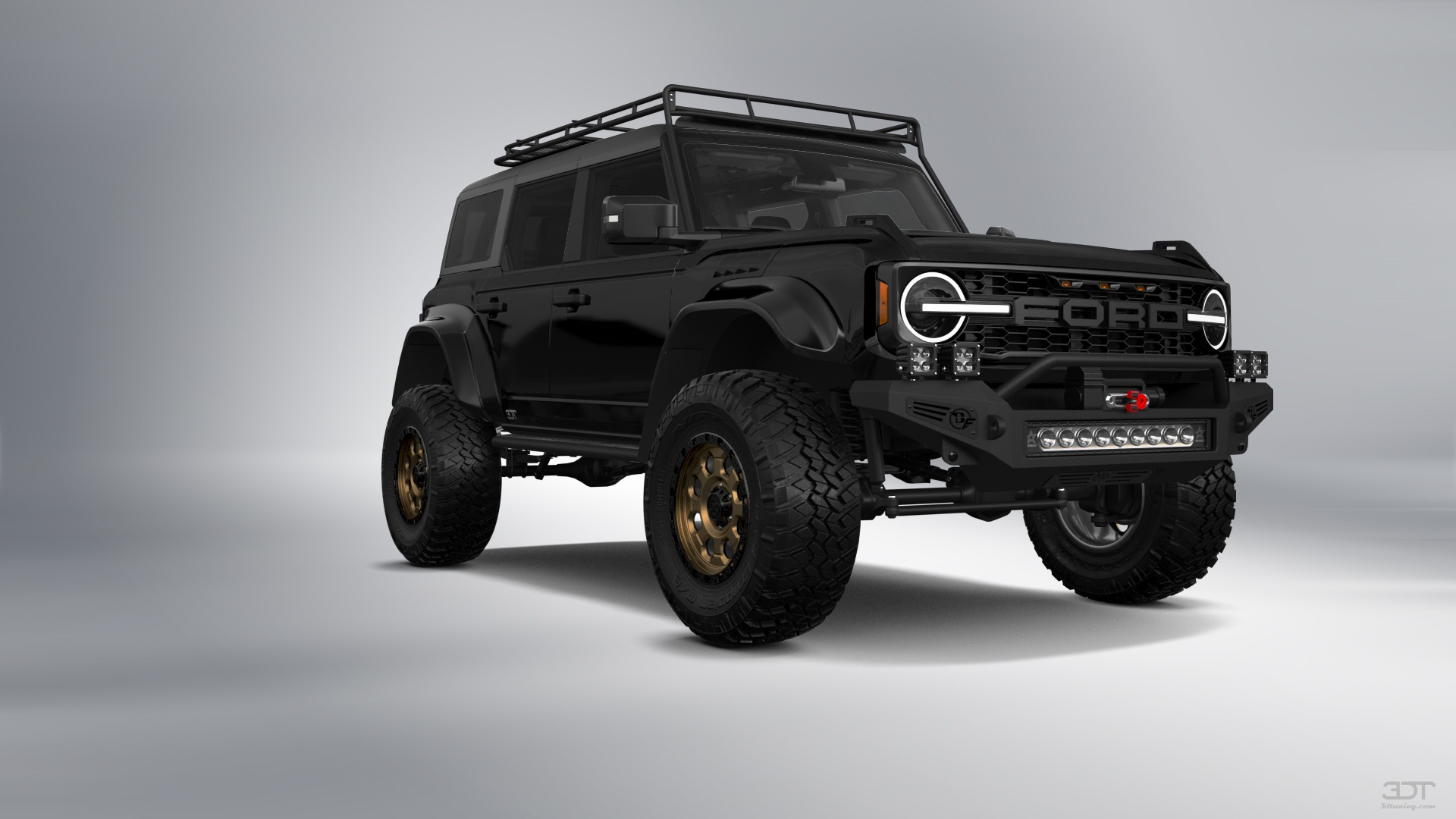 Ford Bronco Raptor 4 Door pickup truck 2022 tuning