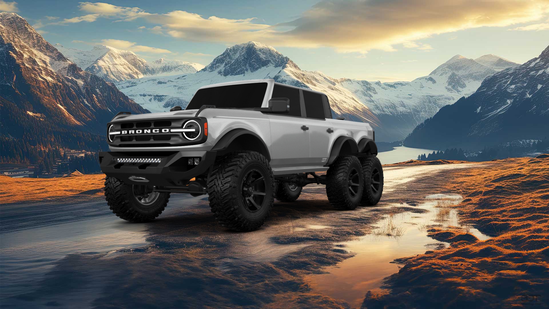 Ford Bronco 6X6 4 Door pickup truck 2021