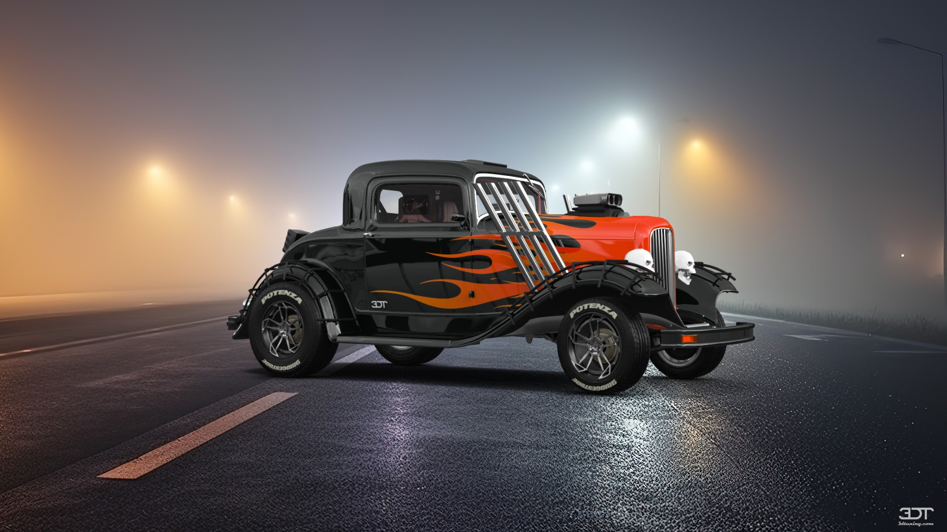 Ford Model B Deluxe 2 Door Coupe 1932 tuning