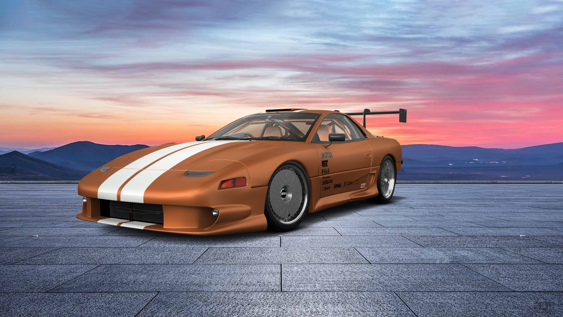 Mitsubishi 3000GT 2 Door Coupe 1991