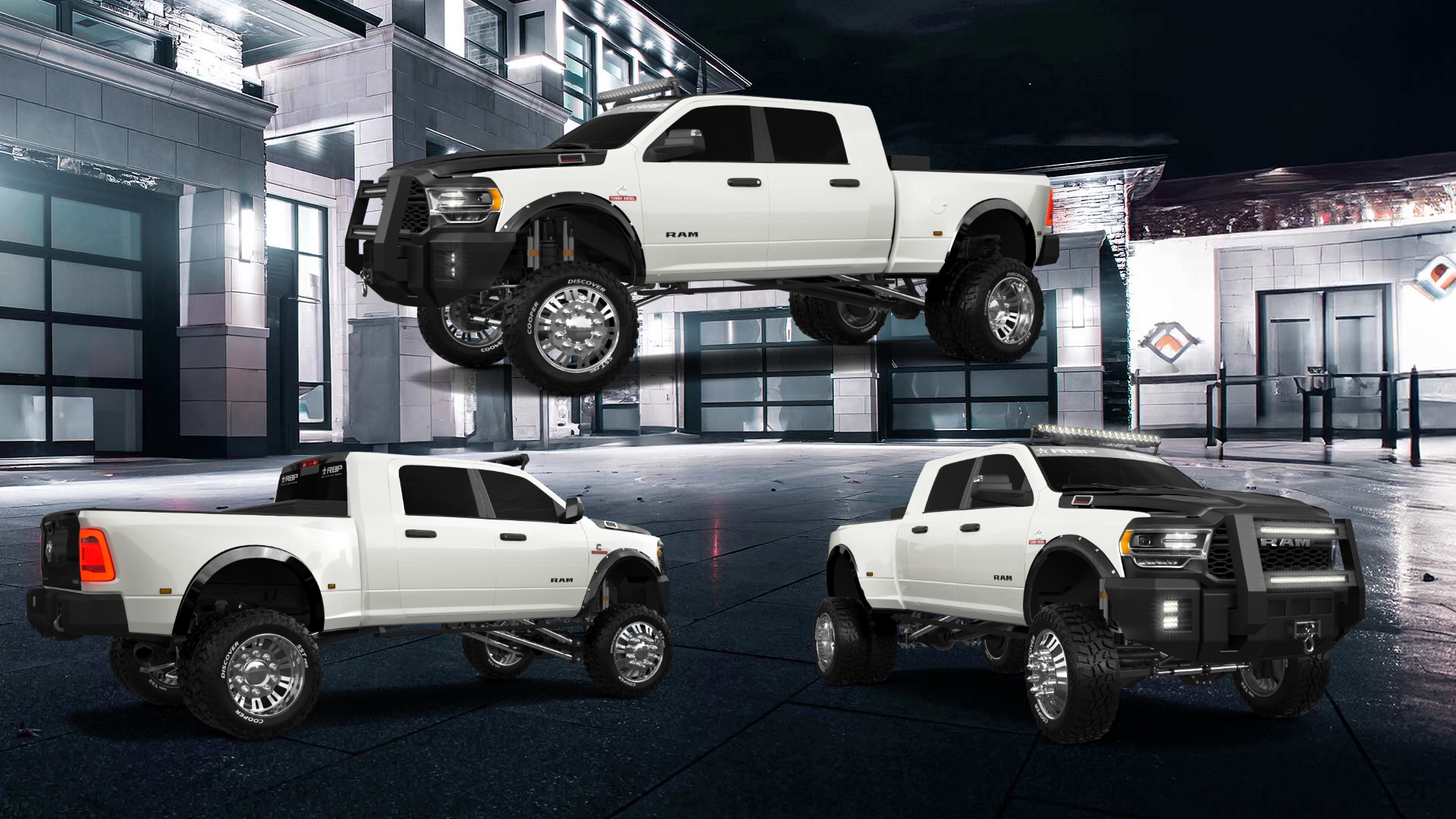 Dodge Ram 3500 4 Door pickup truck 2020 tuning