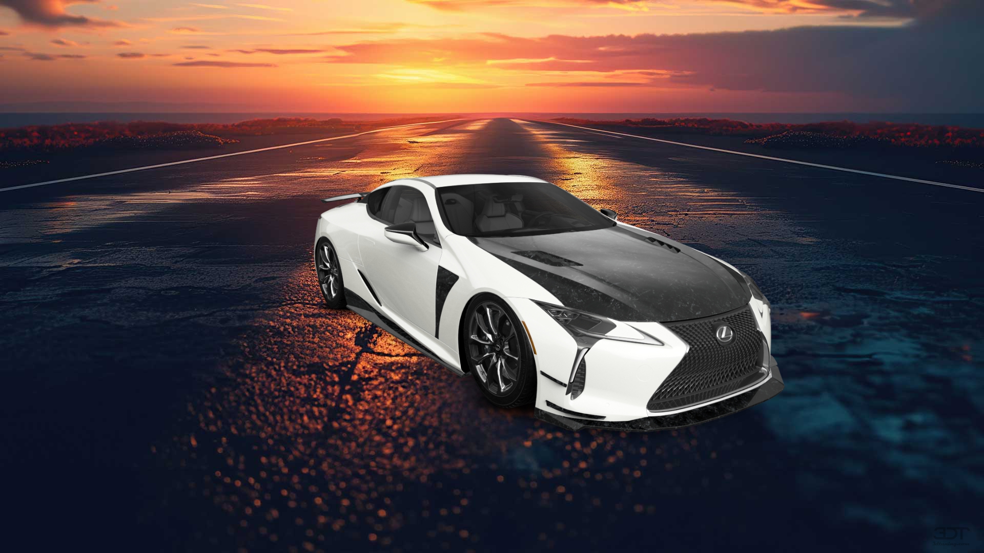 Lexus LC500 2 door fastback coupe 2017