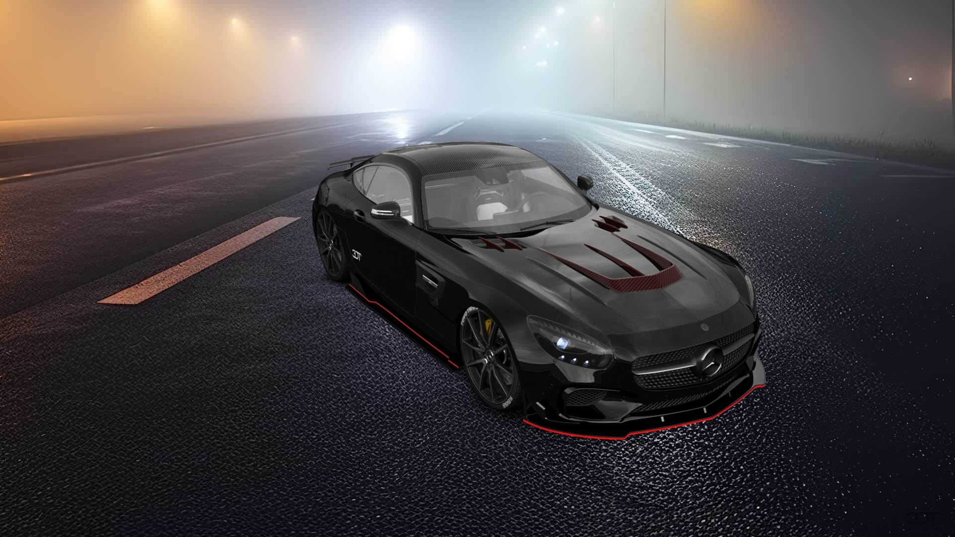 Mercedes AMG GT 2 door fastback coupe 2016 tuning