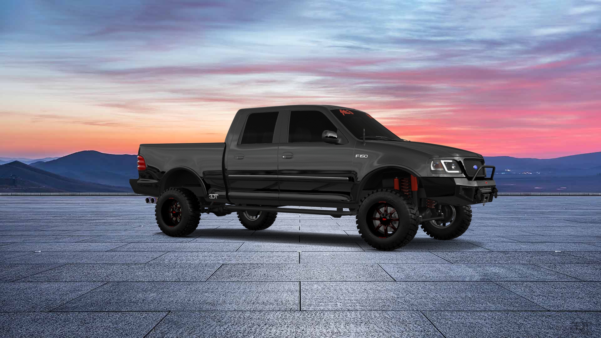 Ford F-150 SuperCrew 4 Door pickup truck 1997 tuning