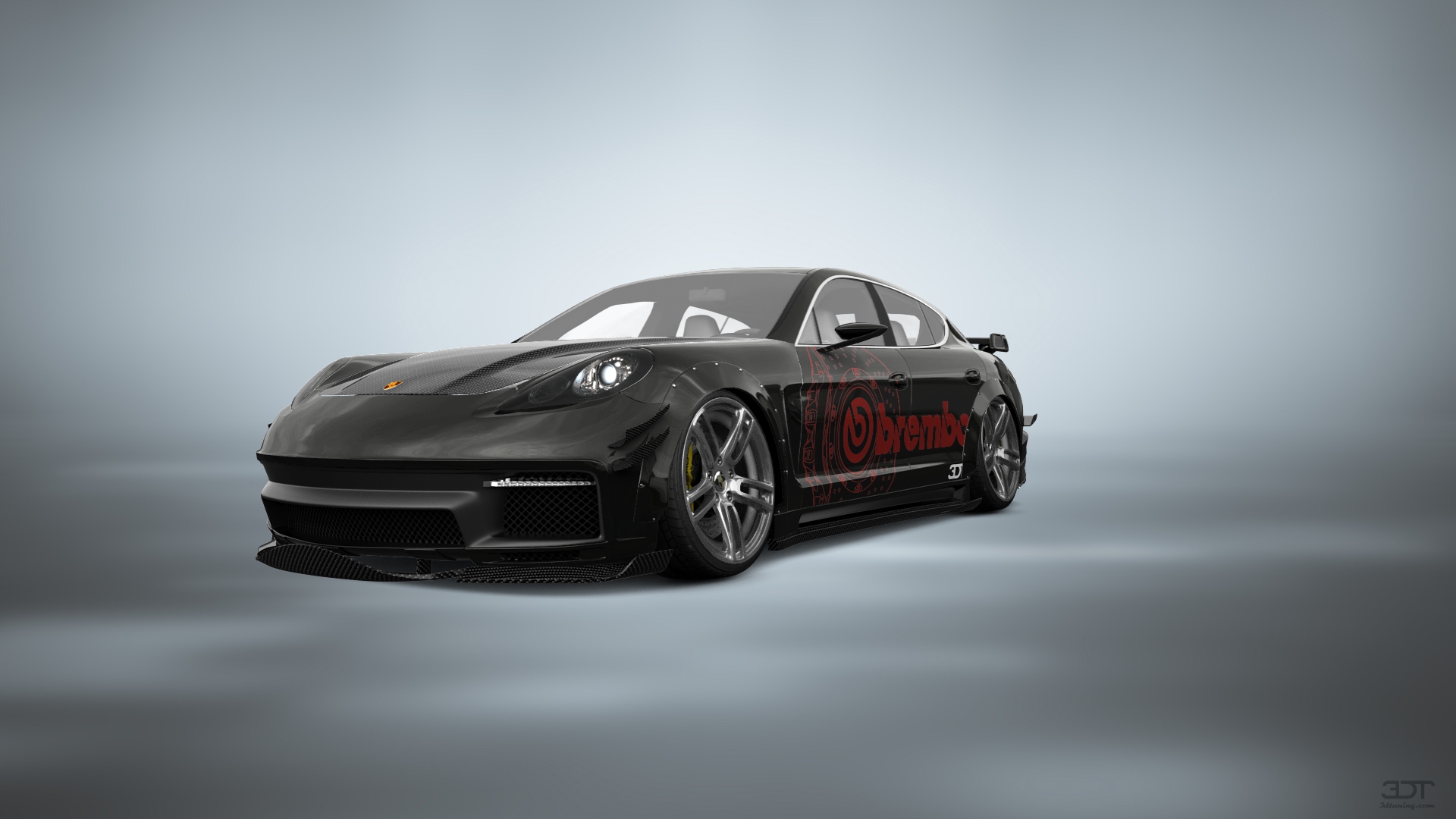 Porsche Panamera 4 door fastback saloon 2011
