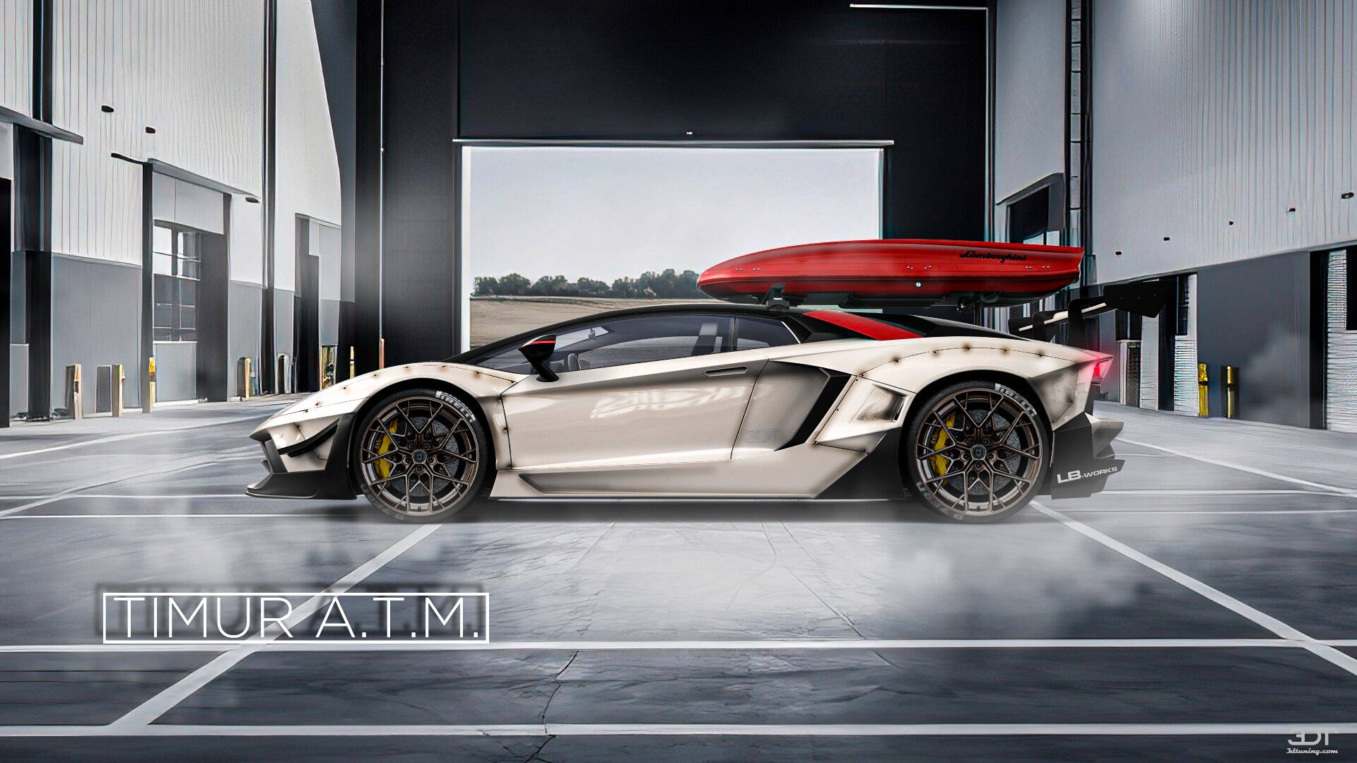 Lamborghini Aventador 2 Door Coupe 2012 tuning