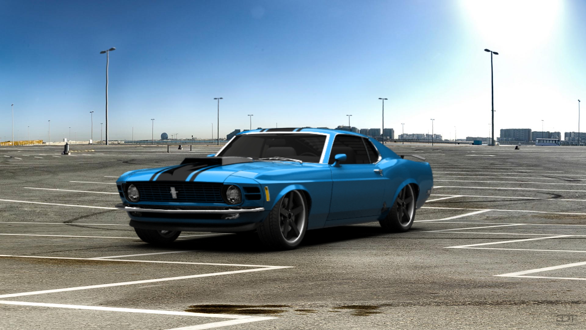 Mustang Boss 429 Coupe 1969 tuning