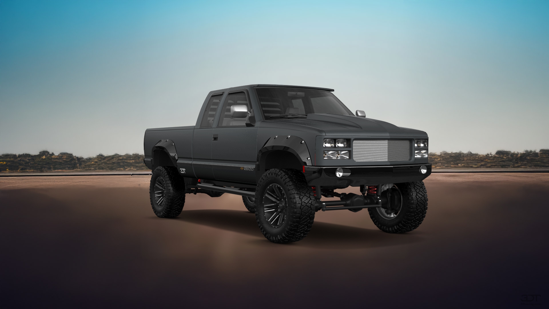Chevrolet K2500 Extended Cab Pickup 1989 tuning