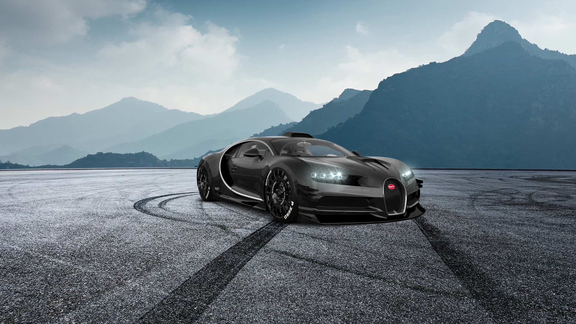 Bugatti Chiron 2 Door Coupe 2016 tuning