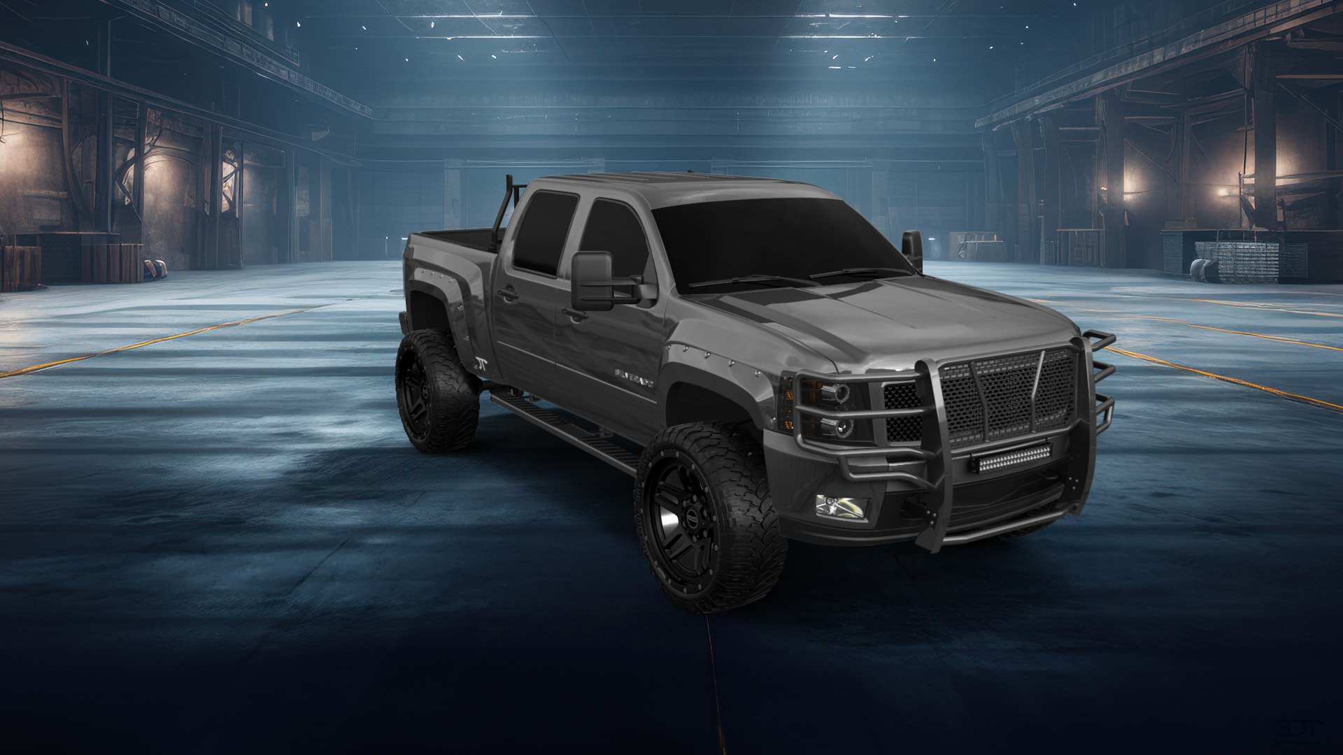 Chevrolet Silverado 1500 Crew Cab 4 Door pickup truck 2007 tuning