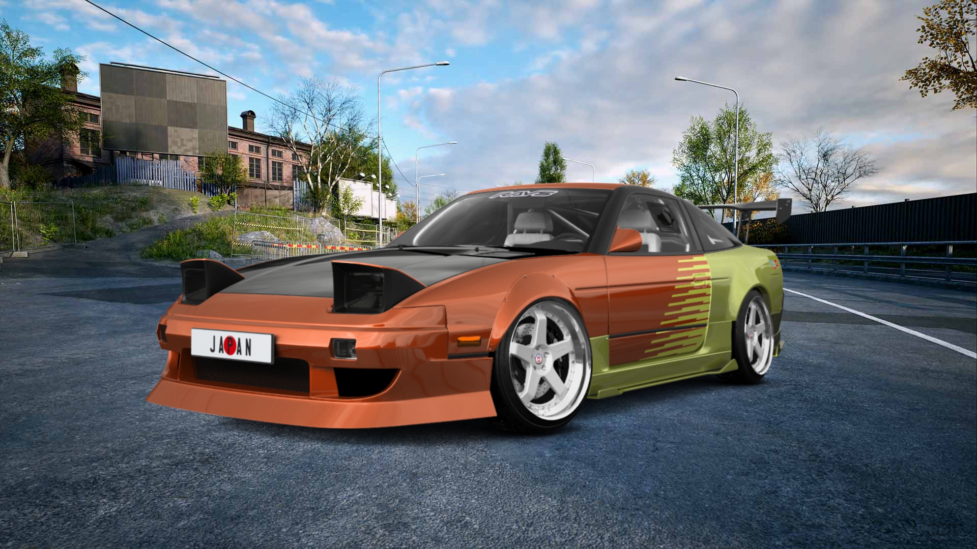 Nissan 240SX 3 Door Hatchback 1989 tuning