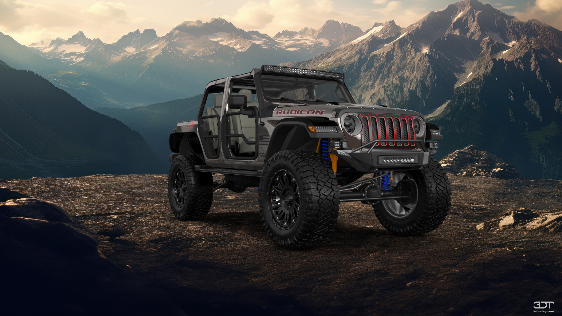 Jeep Wrangler Rubicon JL 4 Door SUV 2017 tuning