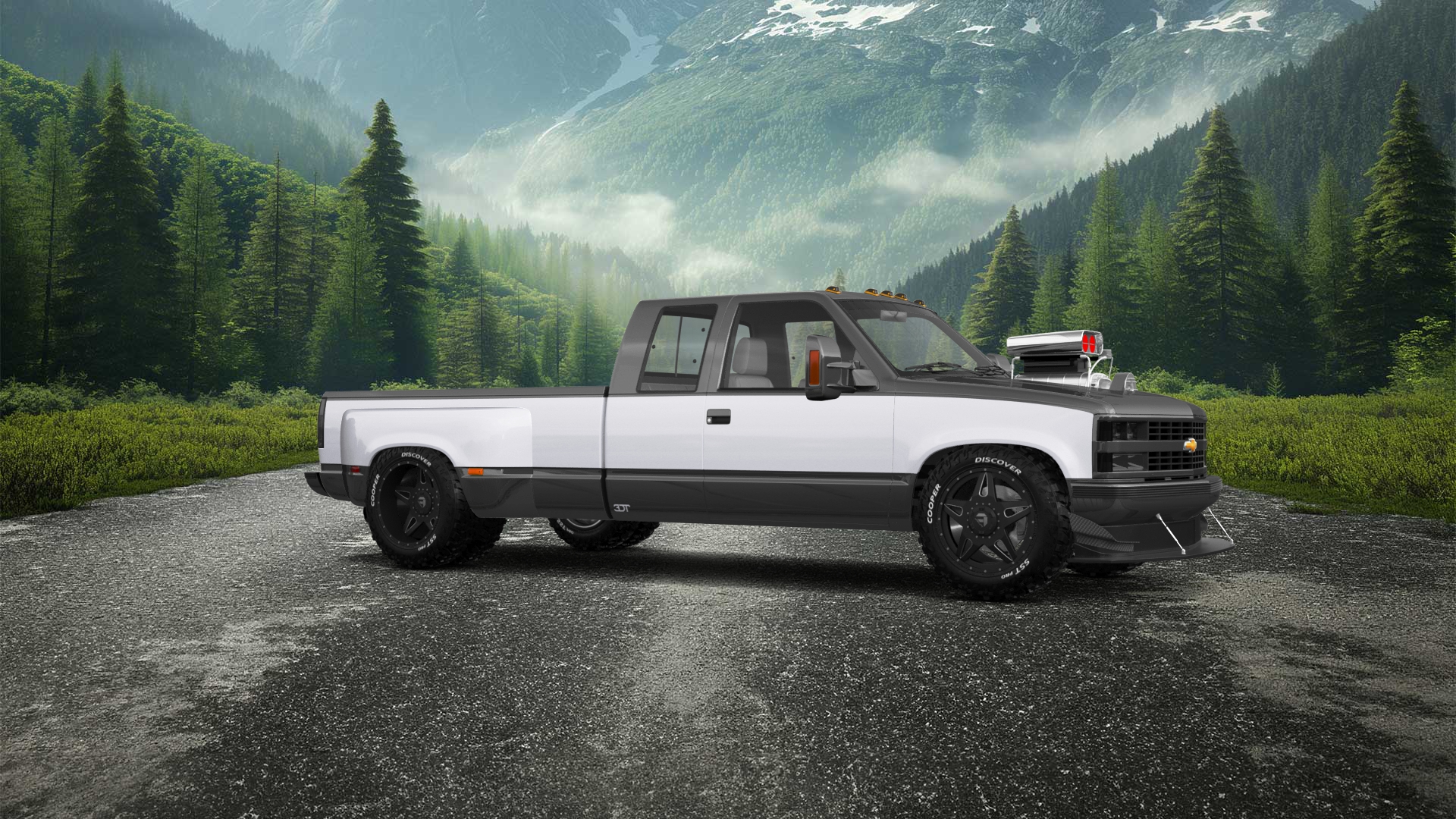 Chevrolet K3500 Extended Cab Pickup Truck 1988 tuning