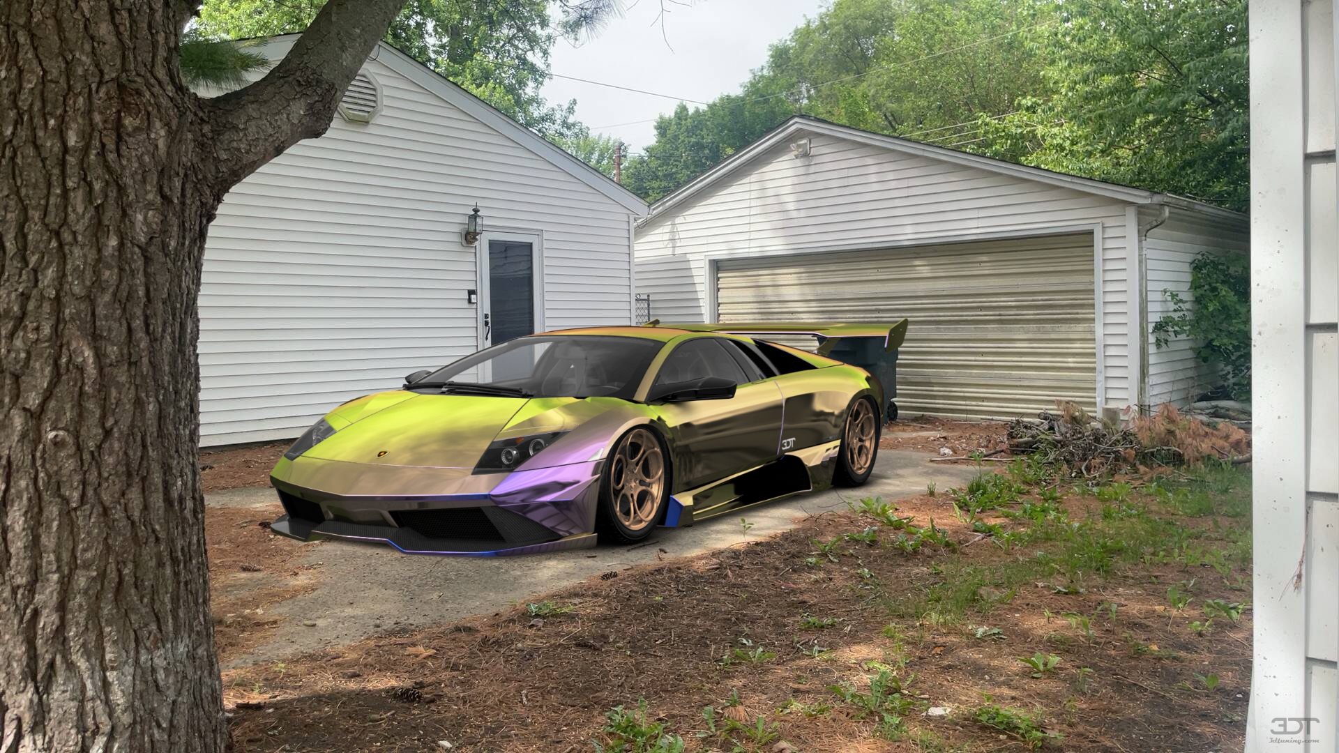 Lamborghini Murcielago 2 Door Coupe 2001 tuning