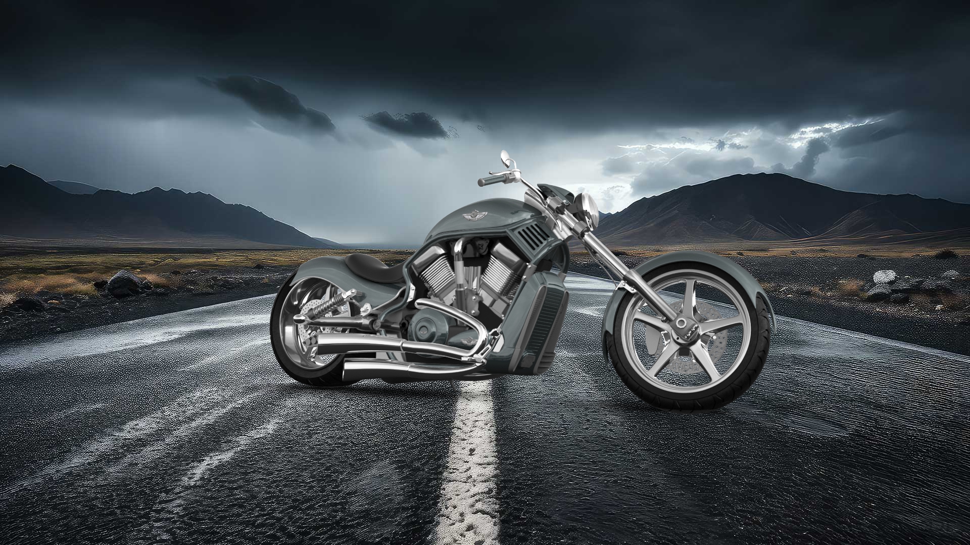 Harley-Davidson Custom Chopper Cruiser 2011