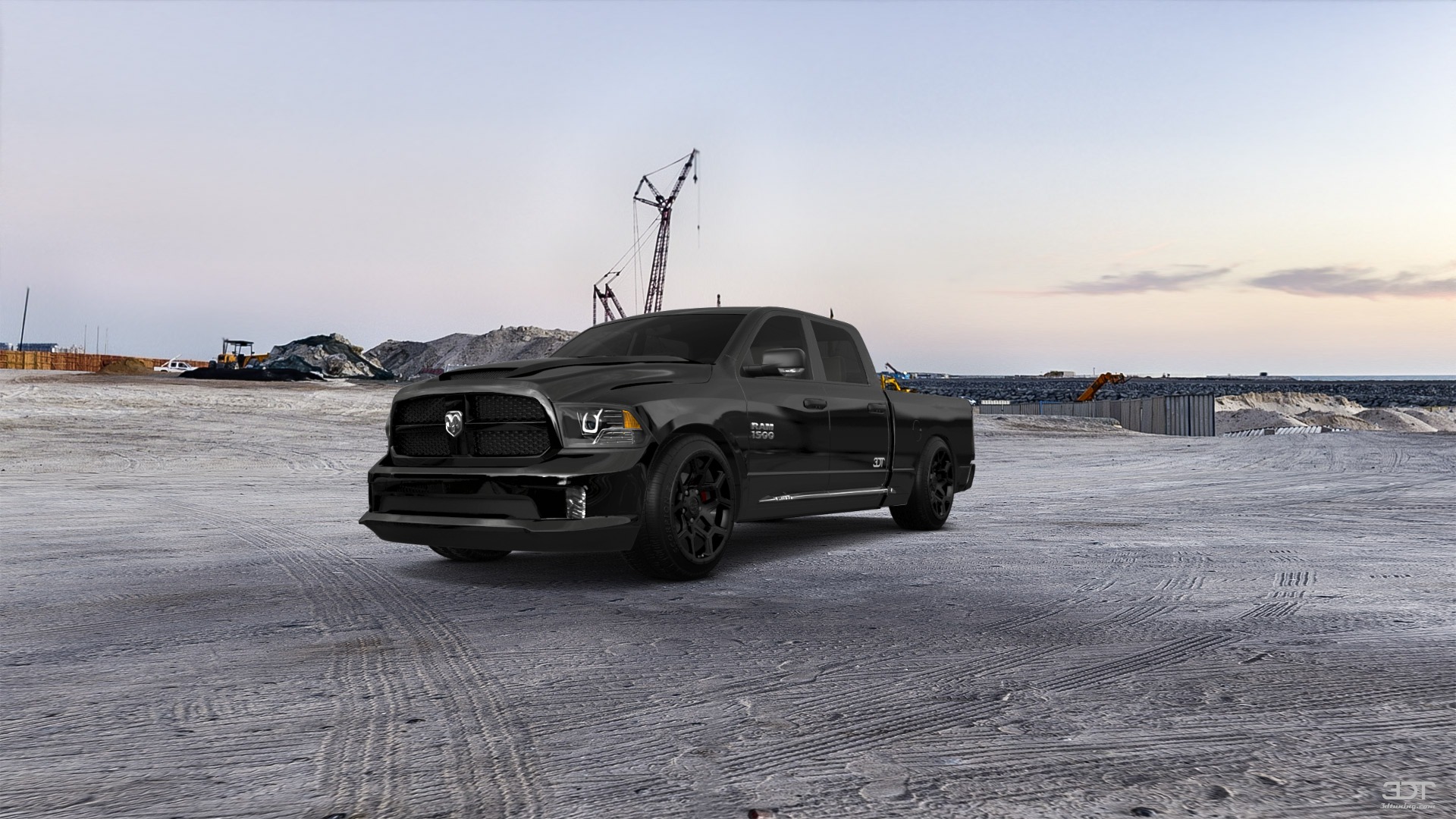 Dodge Ram 1500 6.4 ft box 4 Door pickup truck 2013