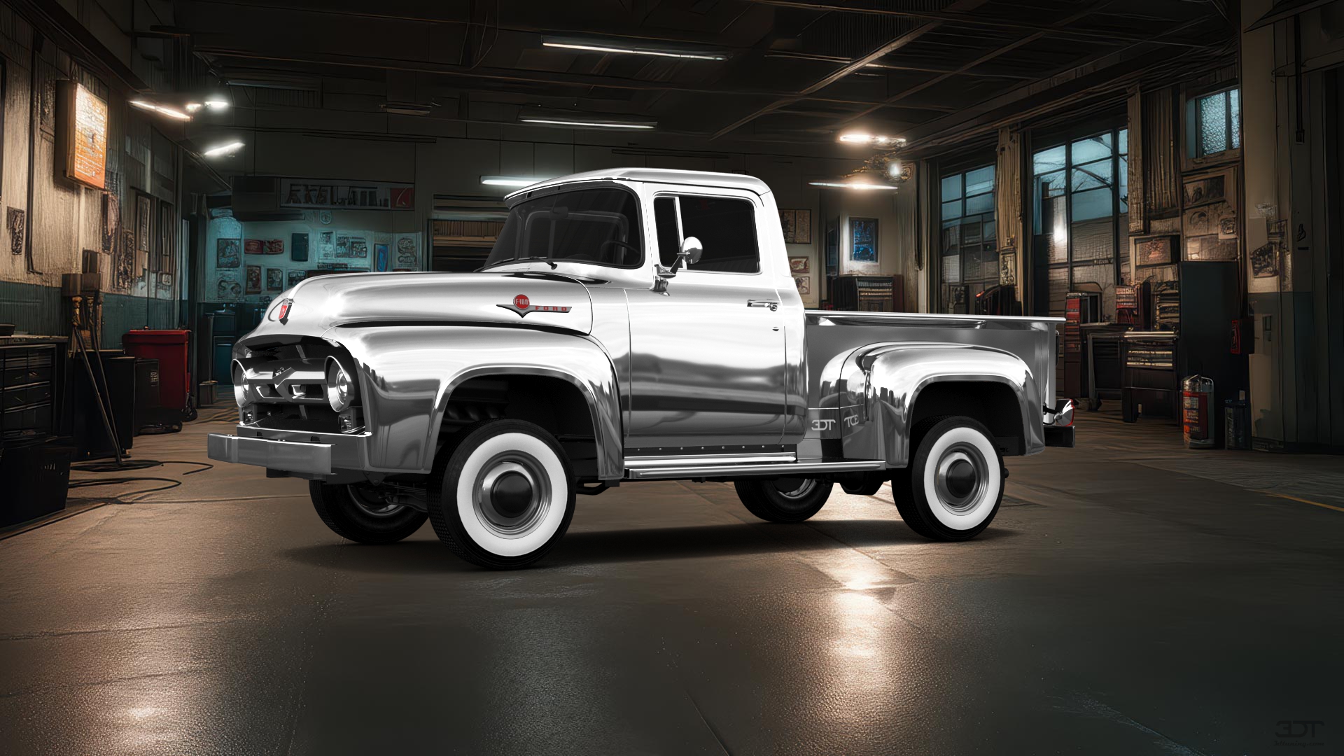 Ford F-100 2 Door truck 1956 tuning