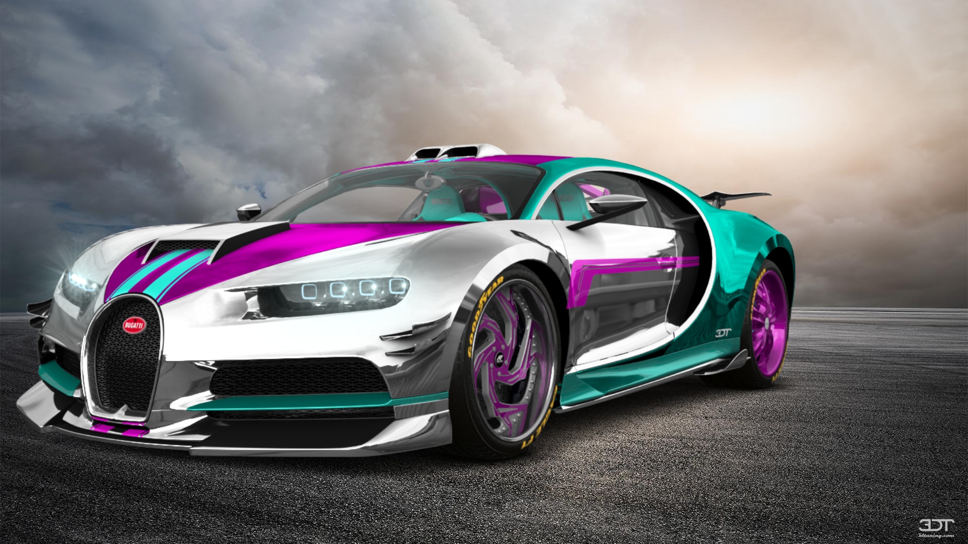 Bugatti Chiron 2 Door Coupe 2016