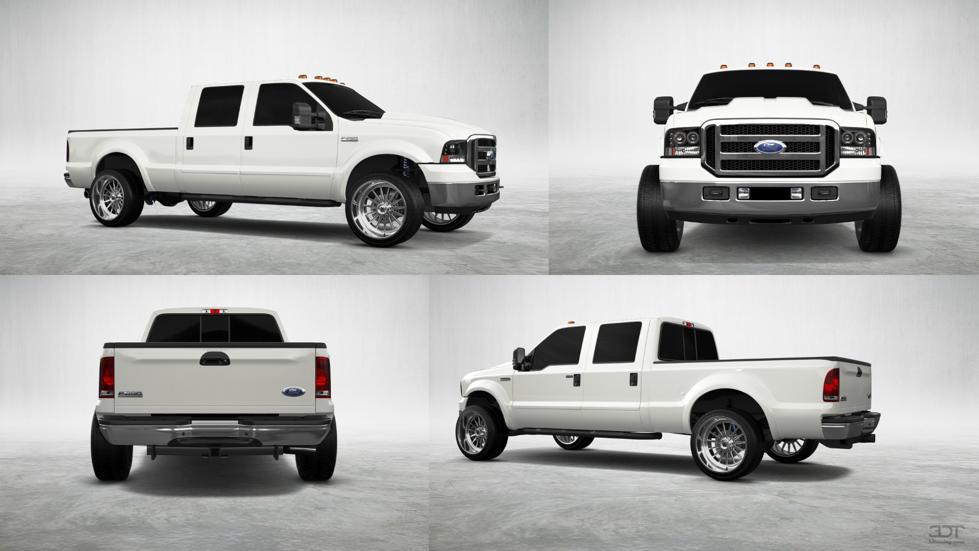 Ford F-250 Crew Cab 4 Door pickup truck 1999 tuning
