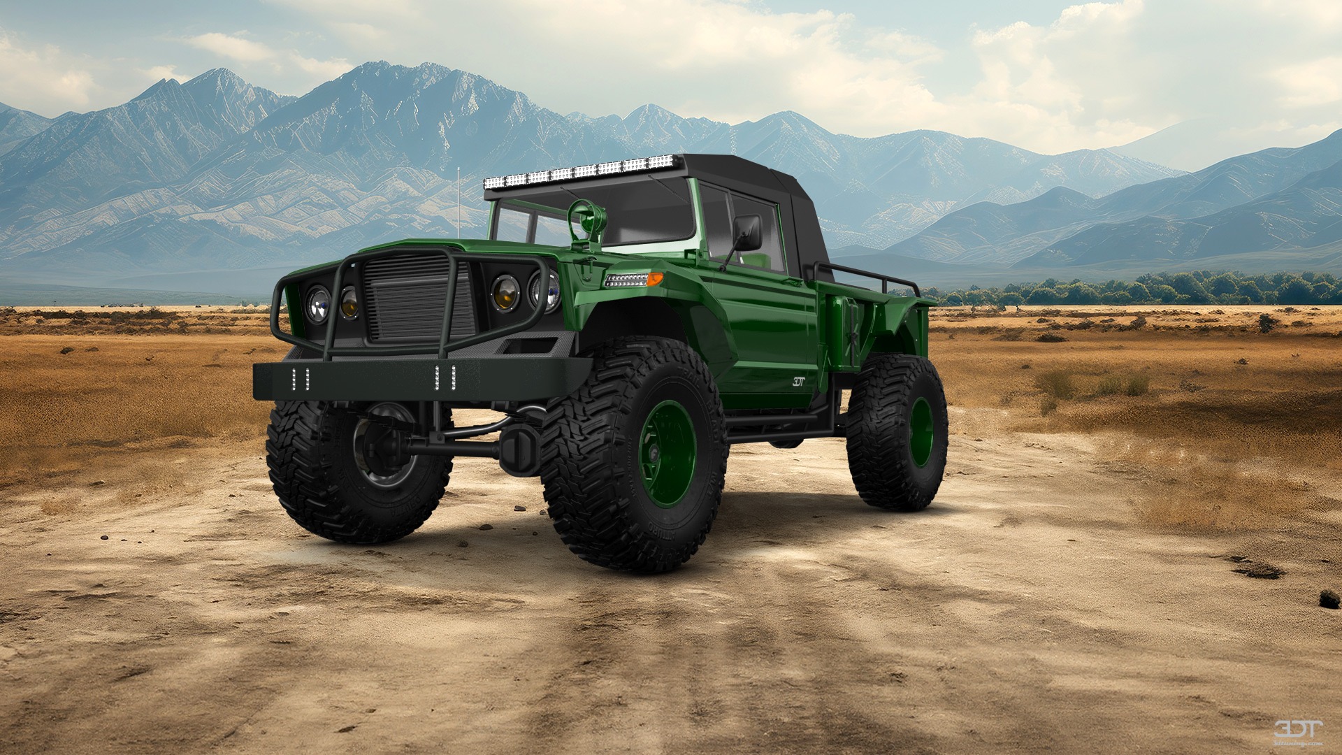 Jeep Kaiser M715 2 Door pickup truck 1968