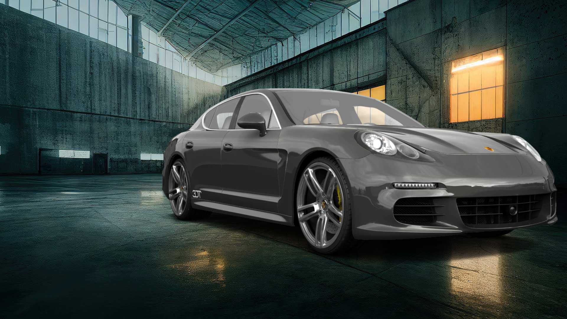 Porsche Panamera 4 door fastback saloon 2011