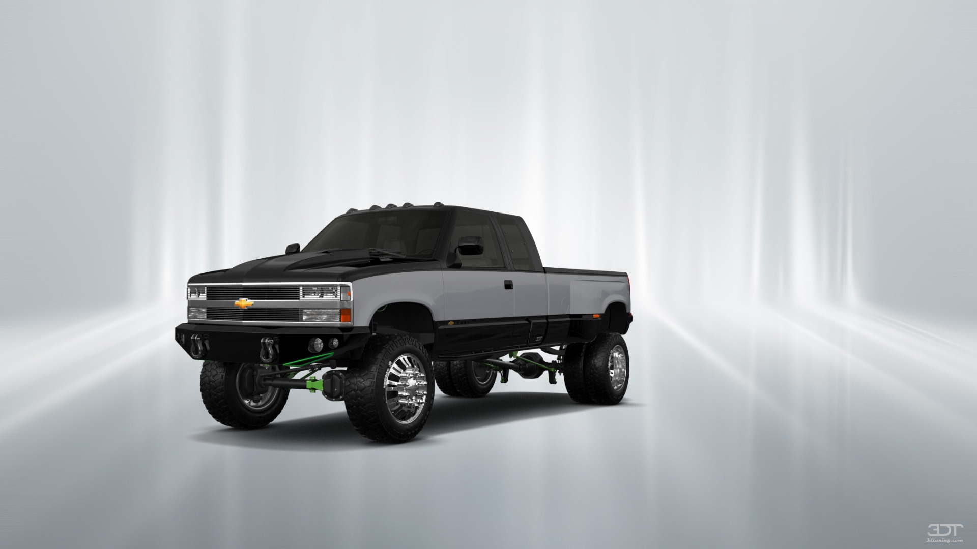 Chevrolet K3500 Extended Cab Pickup Truck 1988
