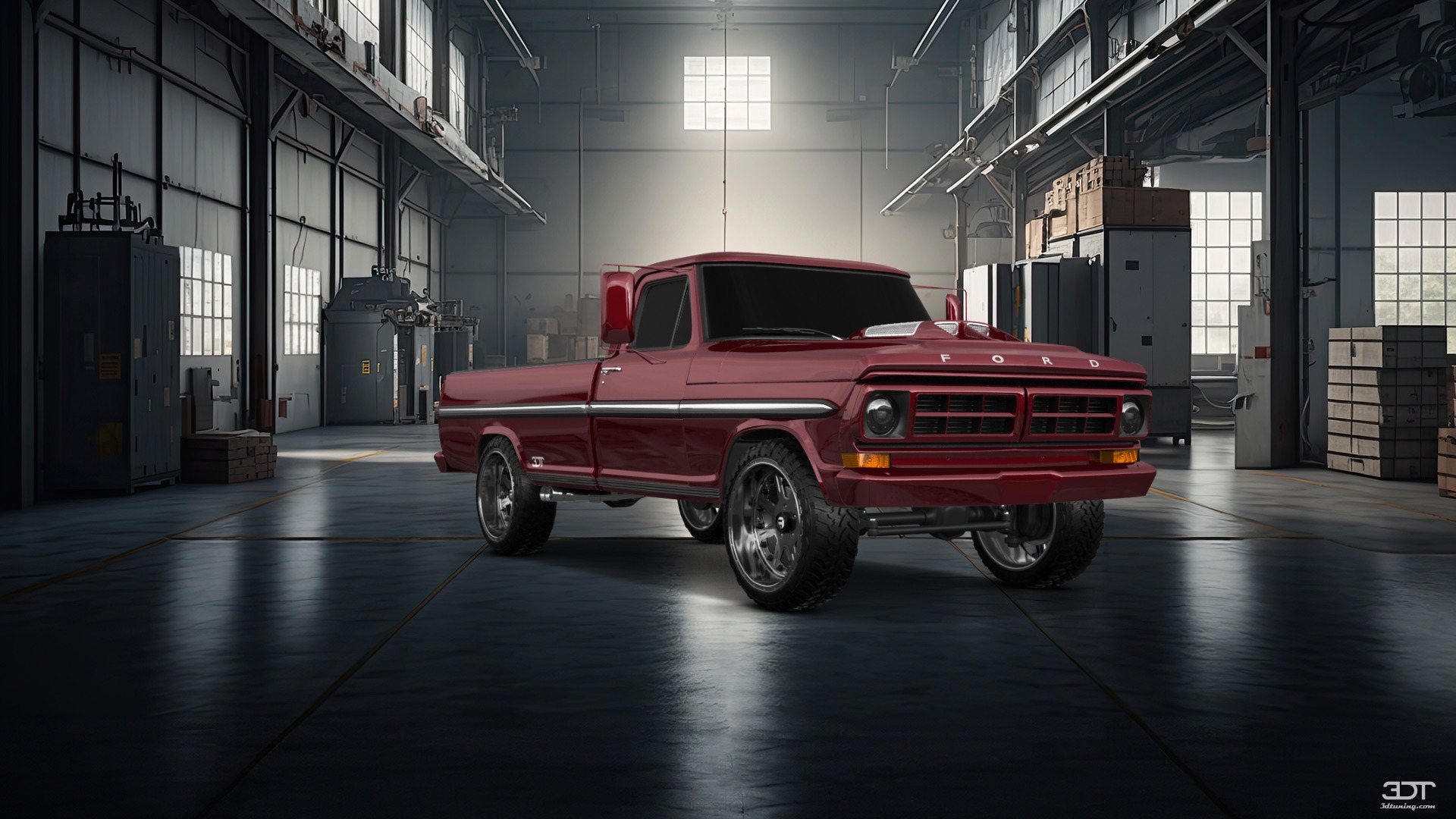 Ford F-250 2 Door pickup truck 1971